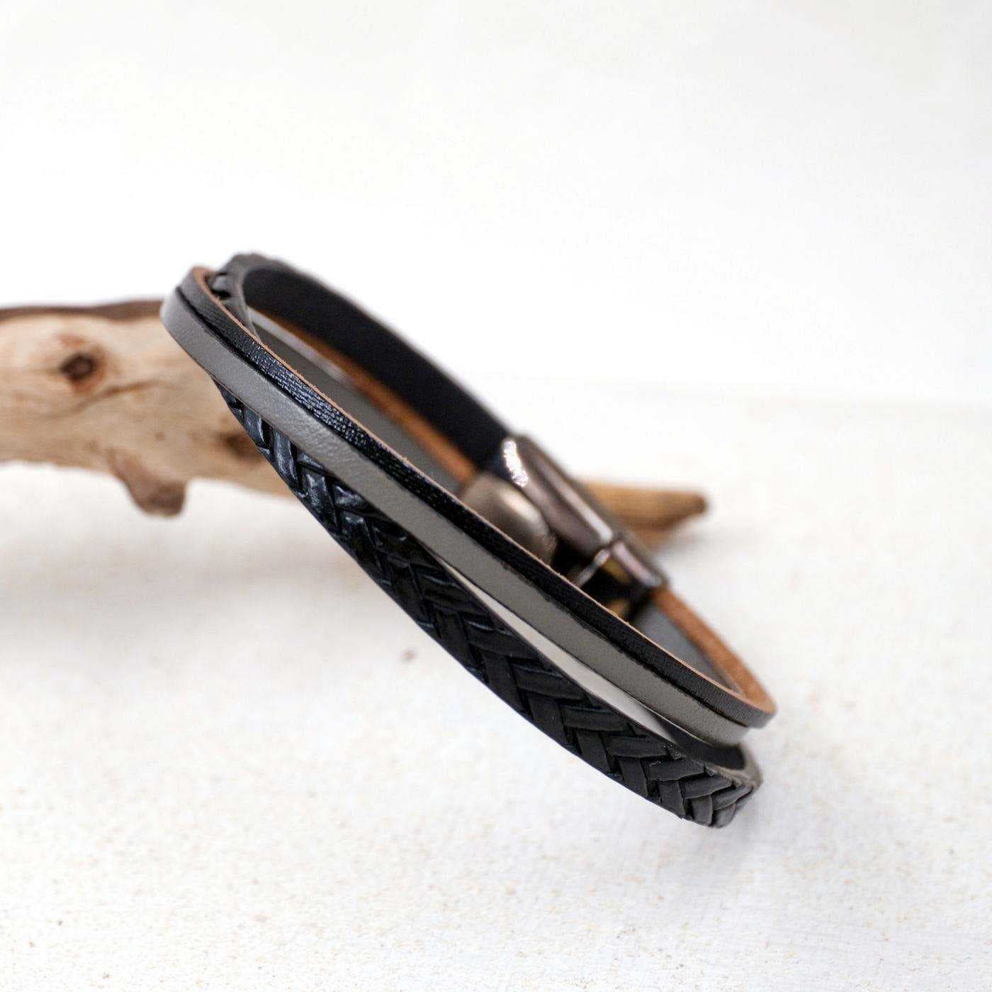 Triple Line Men's Bracelet — Bracelets from Toolittle