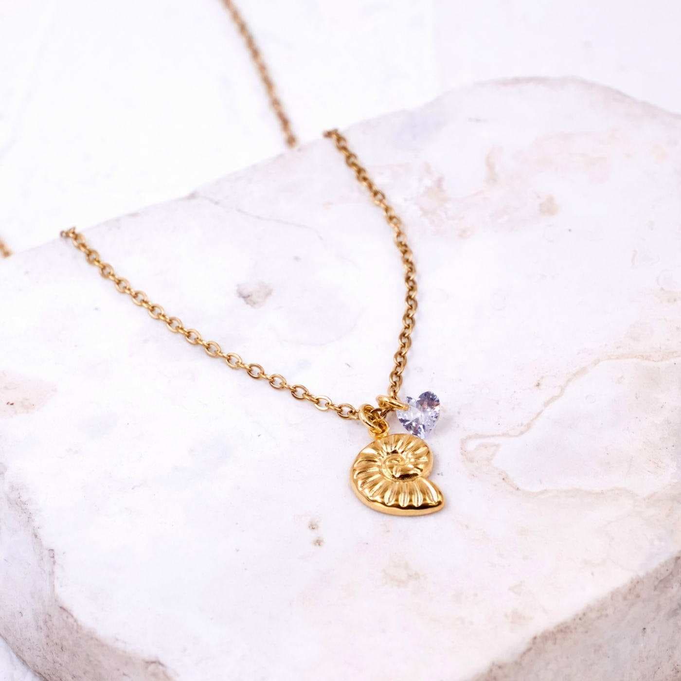Inox Sea Shell Chain Necklace — Necklaces from Toolittle