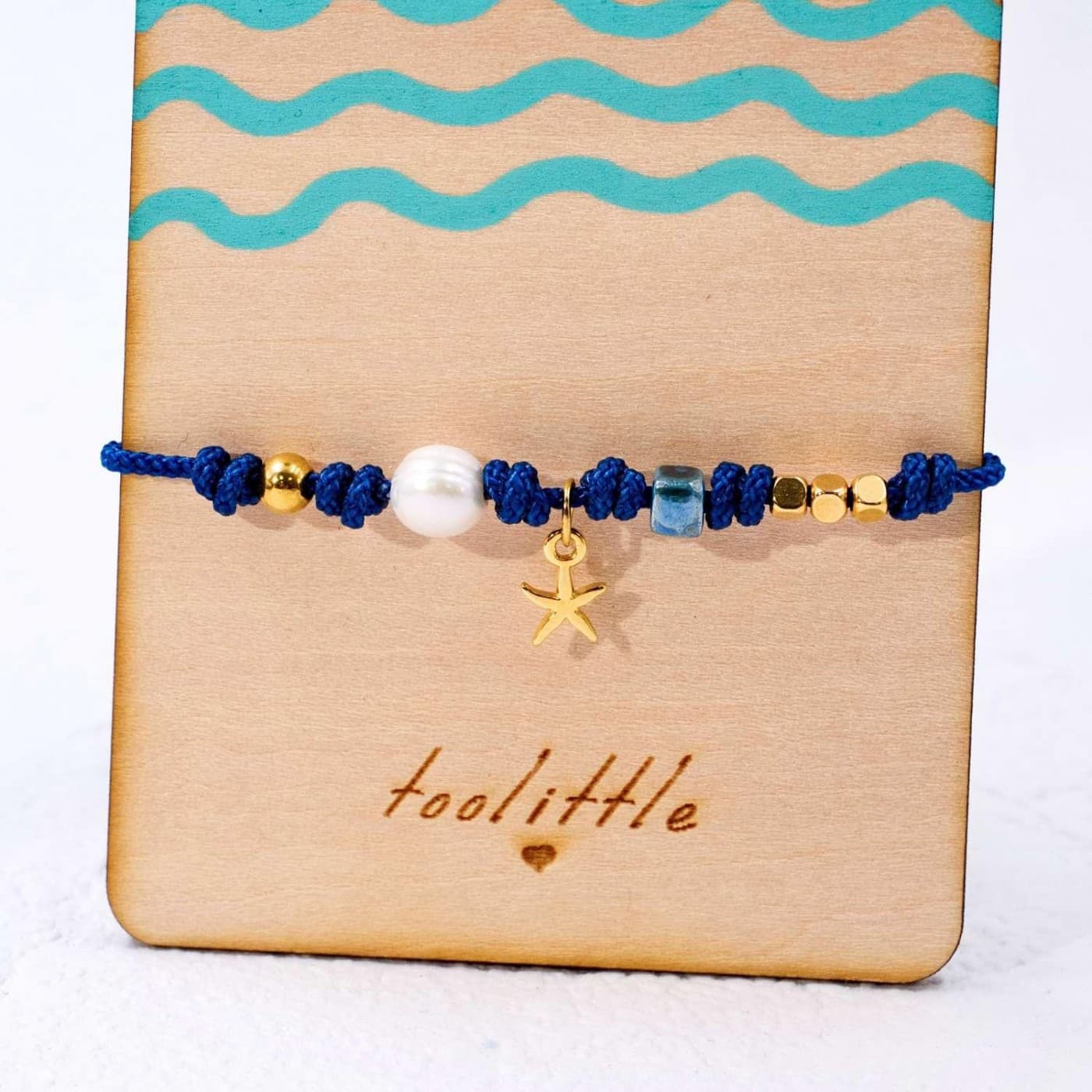 Pearl Macrame Bracelet — Bracelets from Toolittle