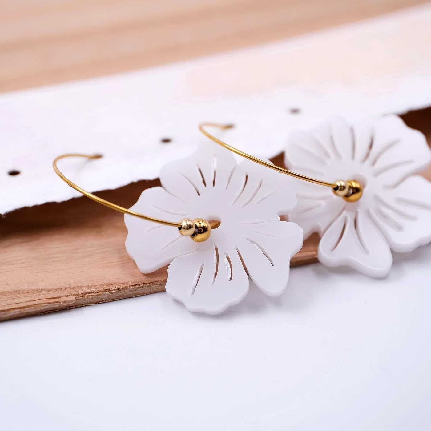 Inox earrings Nature Collection — Earrings from Toolittle