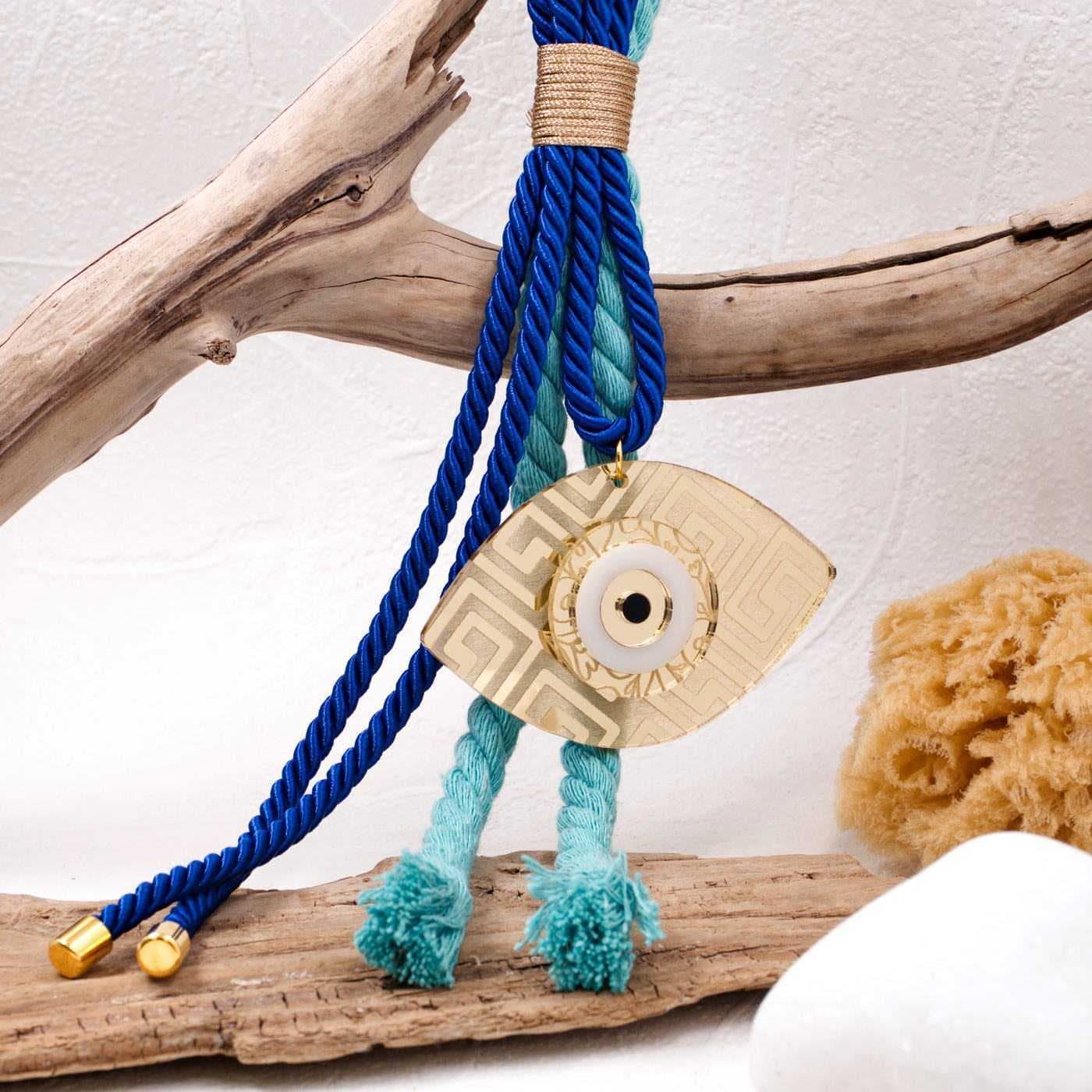 Aegean Collection Lucky Charm with Evil Eye — Pendants & charms from Toolittle