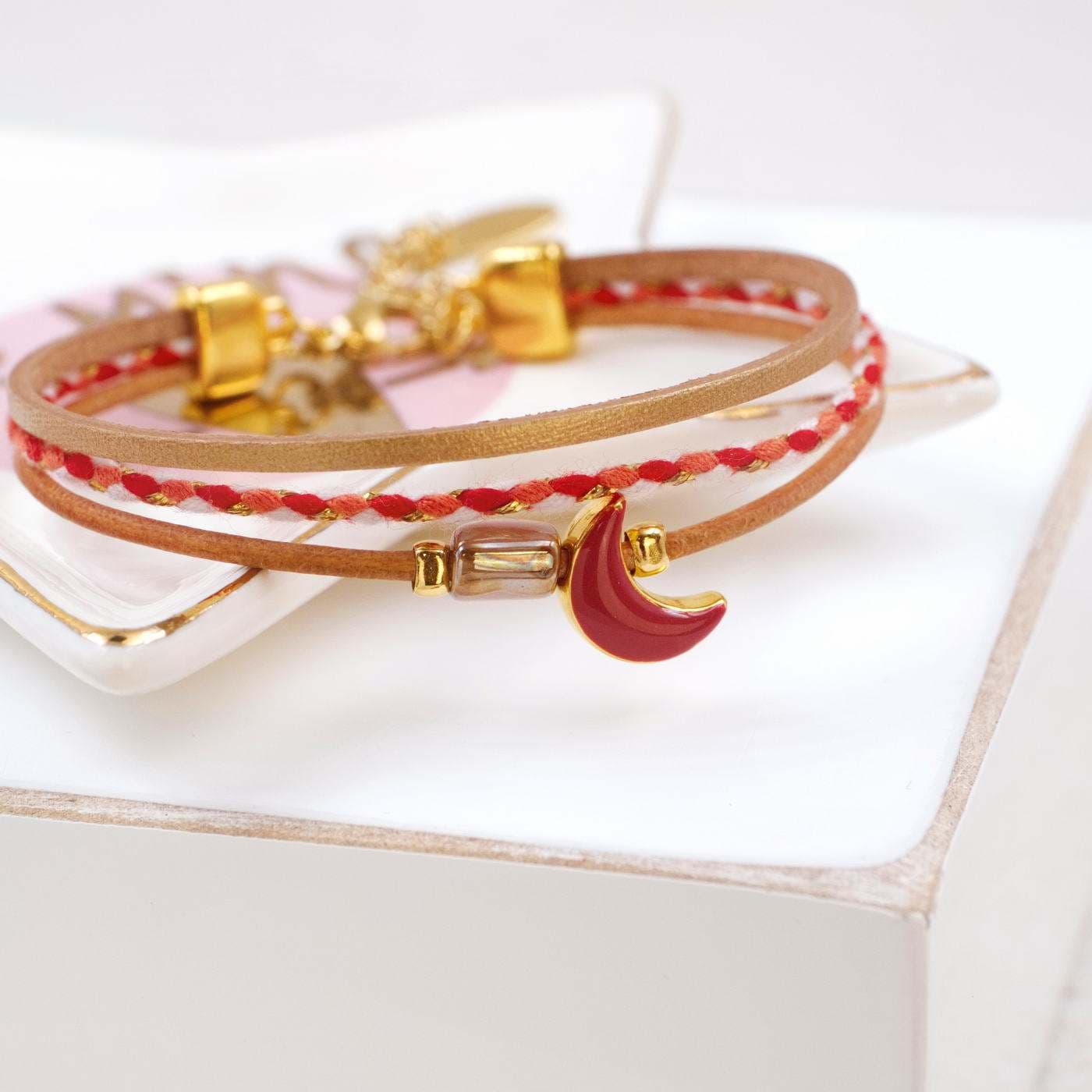 Leather & Cord Women's Bracelet — Bracelets from Toolittle