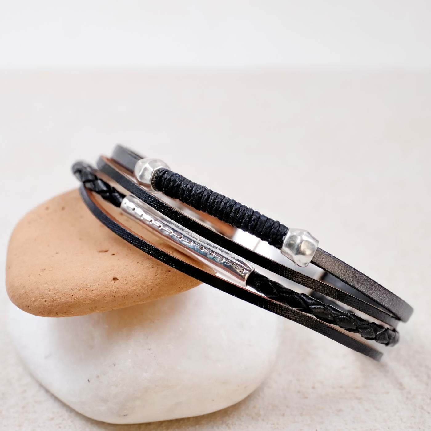 Leather Men's Bracelet — Bracelets from Toolittle