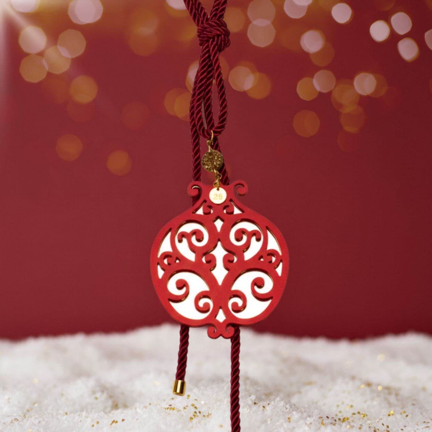 Handmade Lucky Charm 2026 – Pomegranate of Prosperity — Pendants & charms from Toolittle