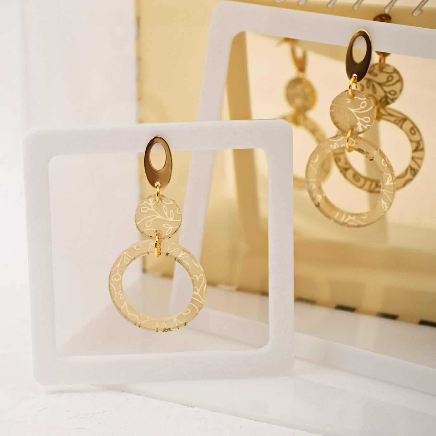 Plexi Glam Earrings — Earrings from Toolittle