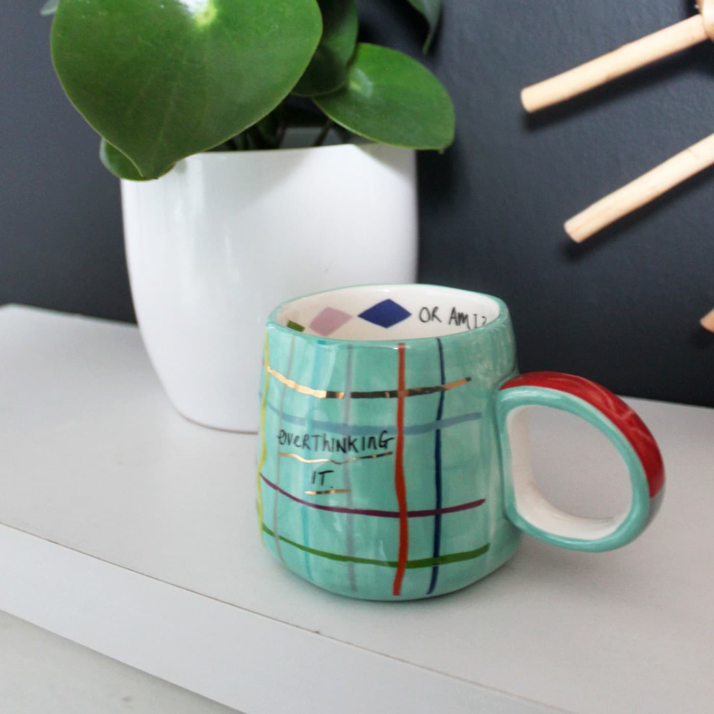 Small Talk "Overthinking It" Cup — Ceramics & pottery from Toolittle