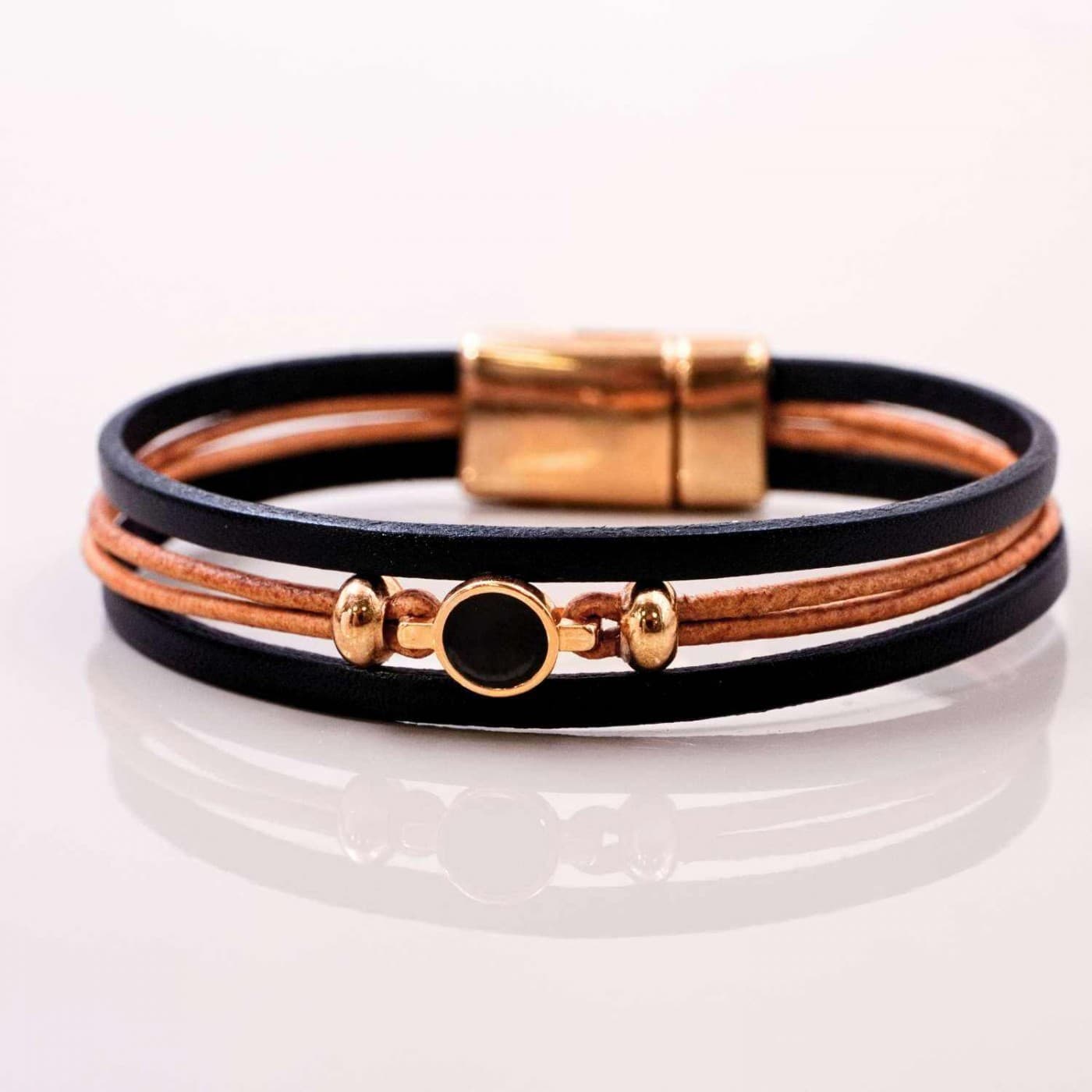 Enamel Leather Bracelet — Bracelets from Toolittle