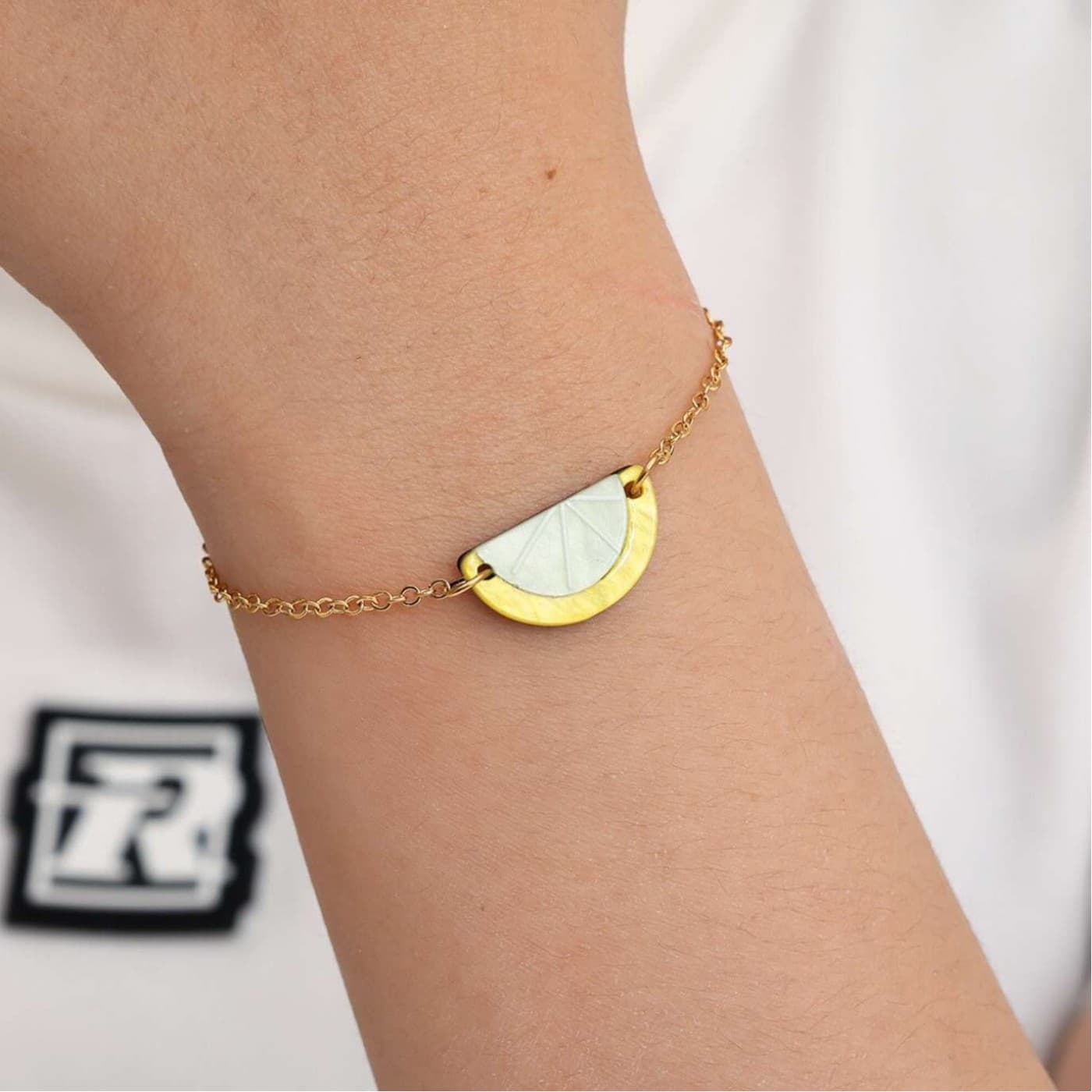 Lemon Inox Chain Bracelet — Bracelets from Toolittle