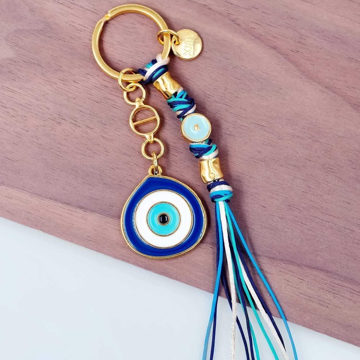Lucky Keychain Evil Eye — Pendants & charms from Toolittle