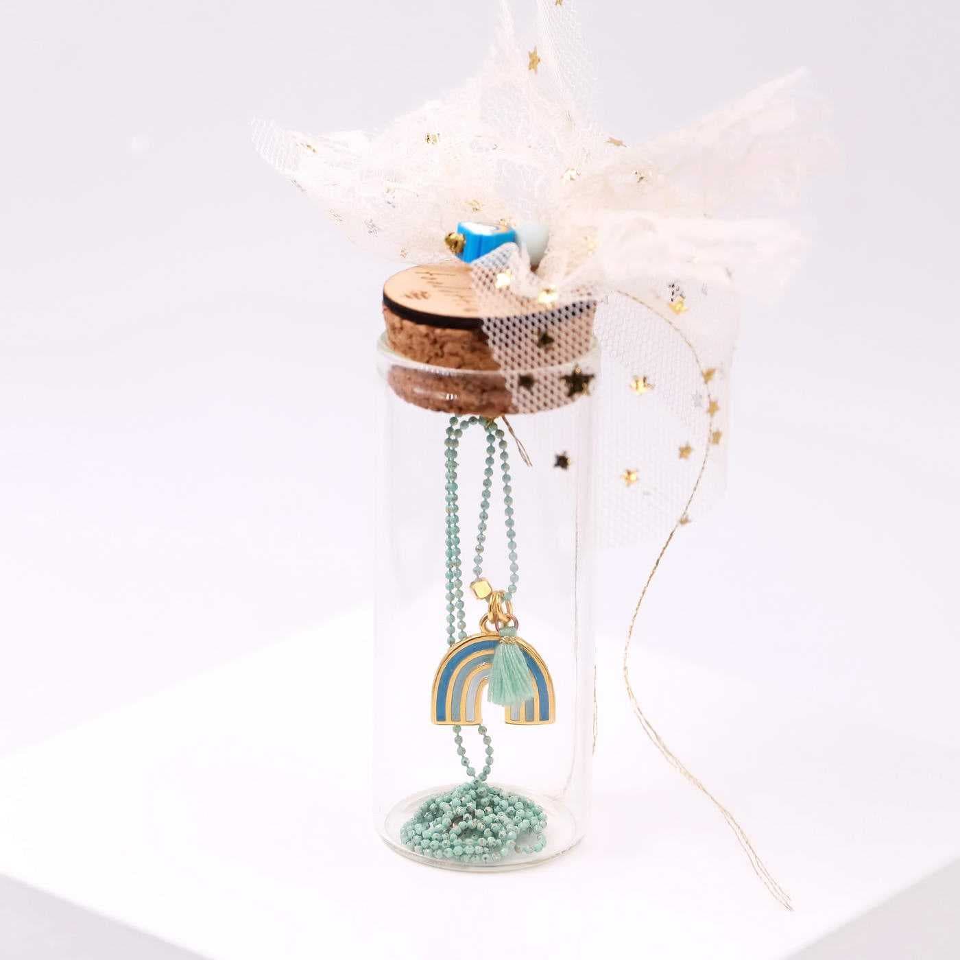 Necklace Rainbow in a bottle — Necklaces from Toolittle