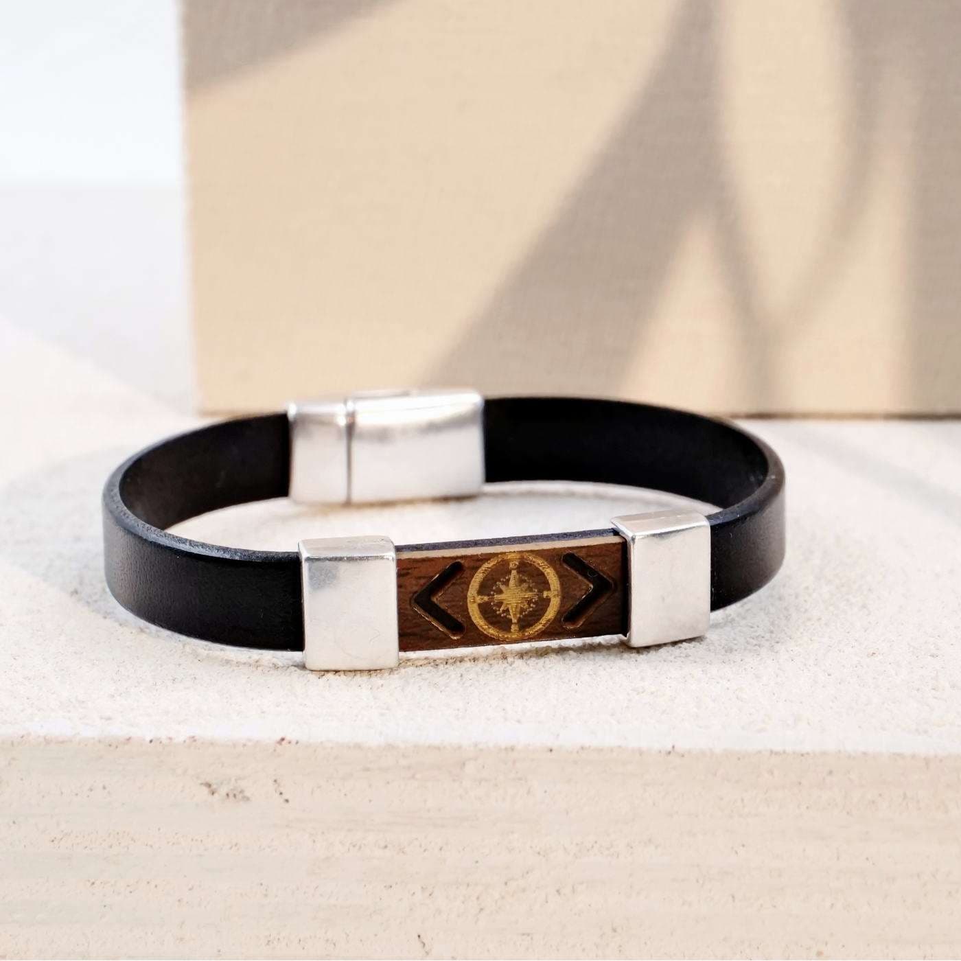 Leather Men's Bracelet — Bracelets from Toolittle