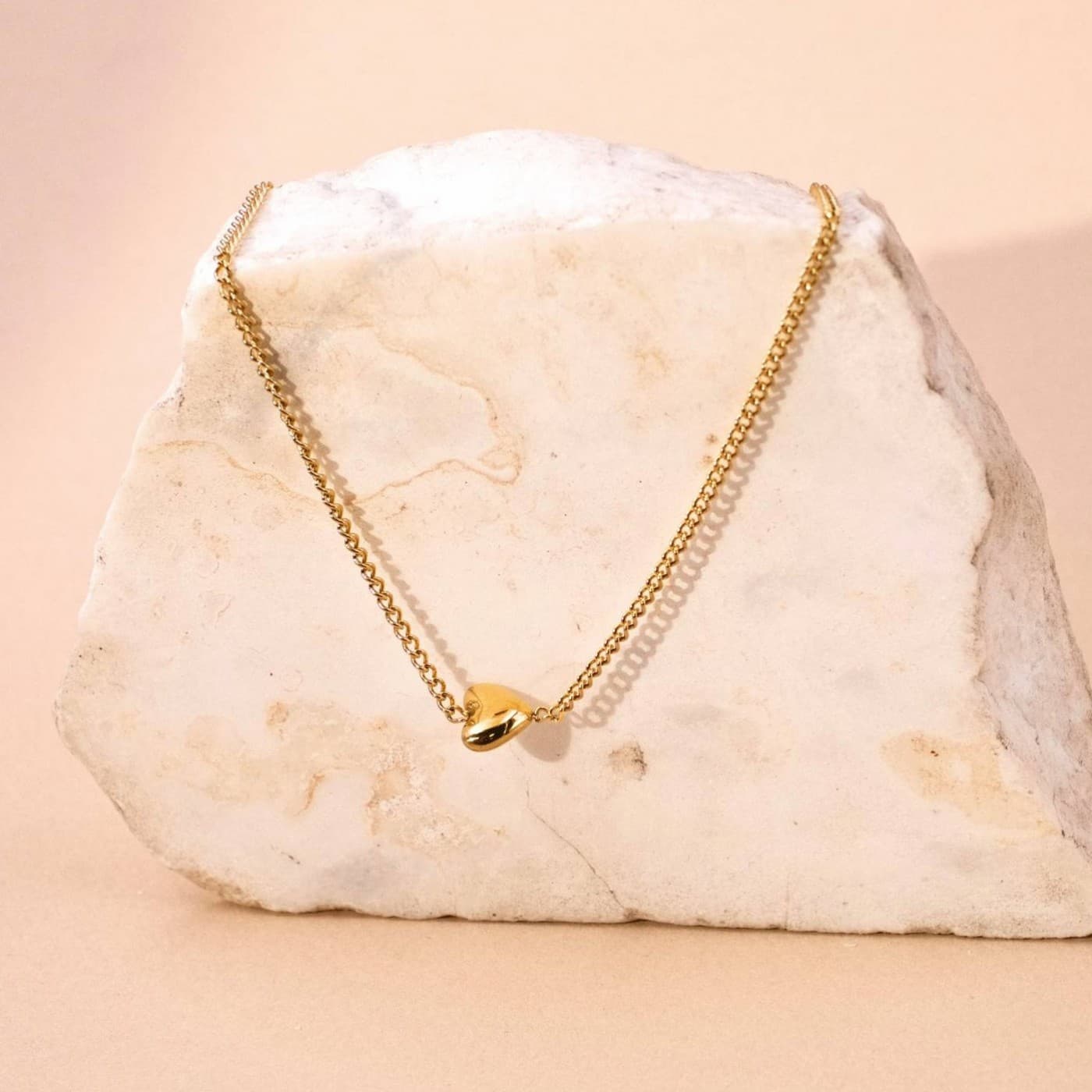 Inox Heart Chain Anklet — Anklets from Toolittle