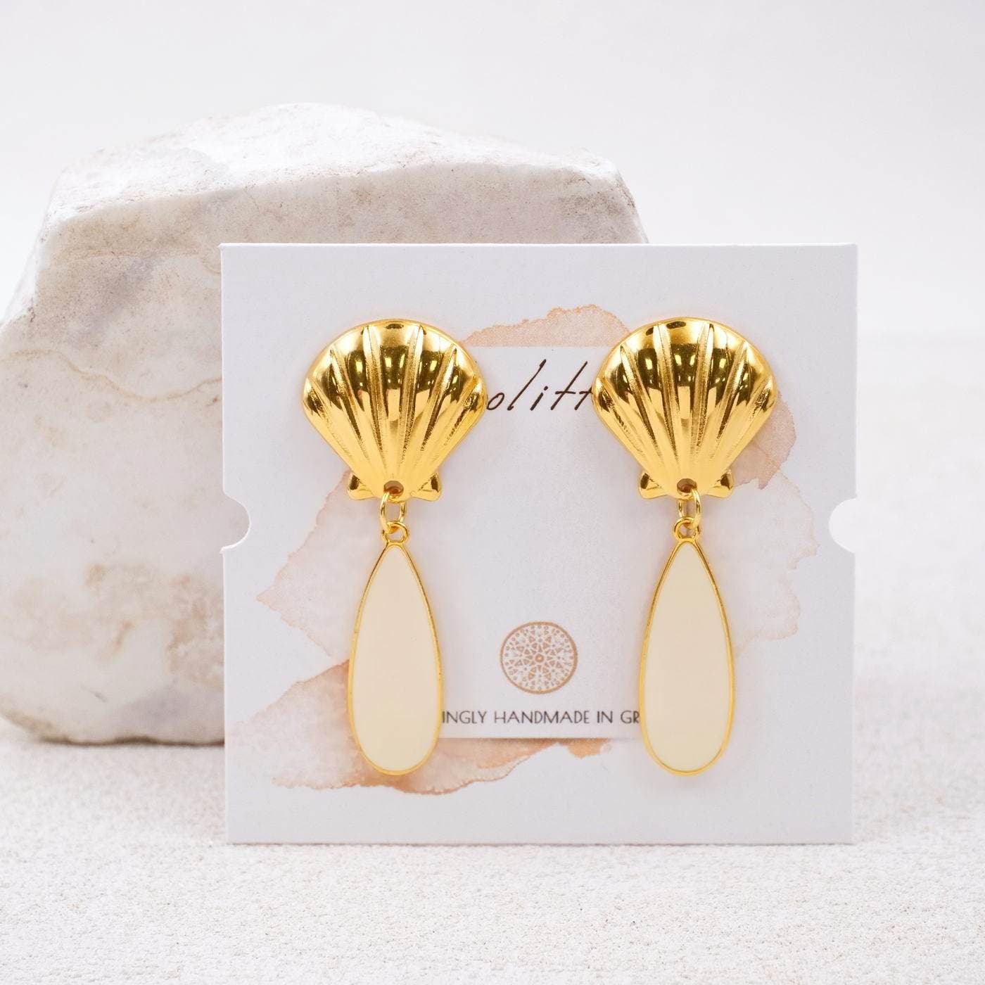 Shell Drop Earrings — Earrings from Toolittle