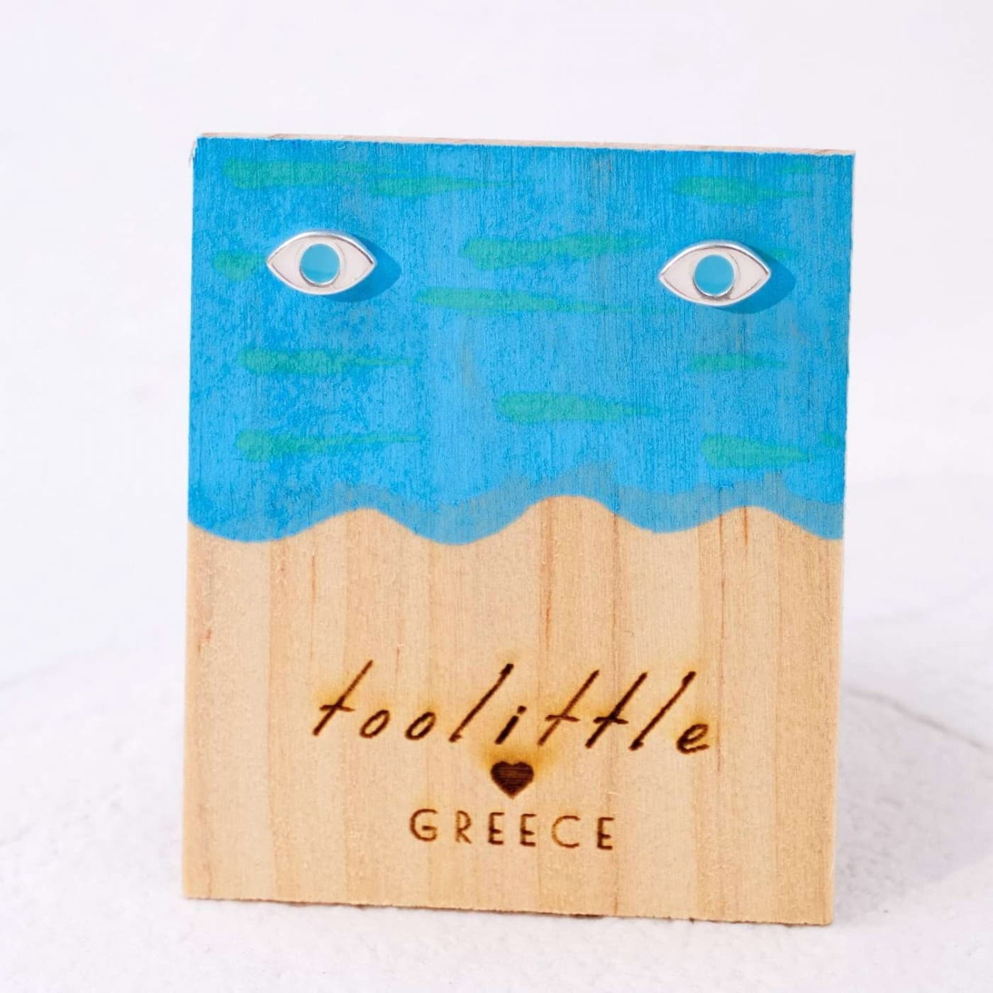 Evil Eye Stud Earrings — Earrings from Toolittle