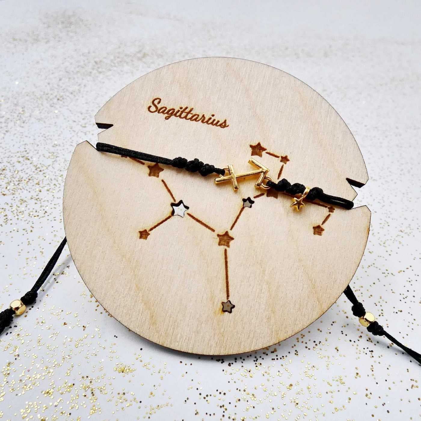 Sagittarius Synastry Chart Bracelet — Bracelets from Toolittle