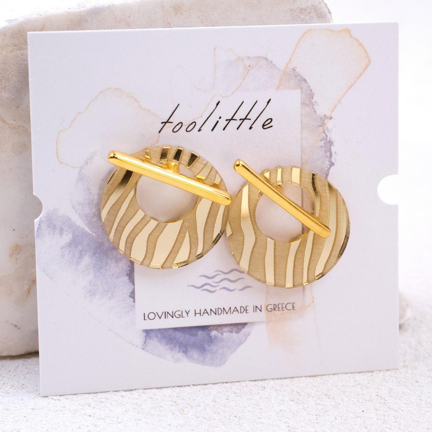 Plexiglass Double-side Earrings — Earrings from Toolittle