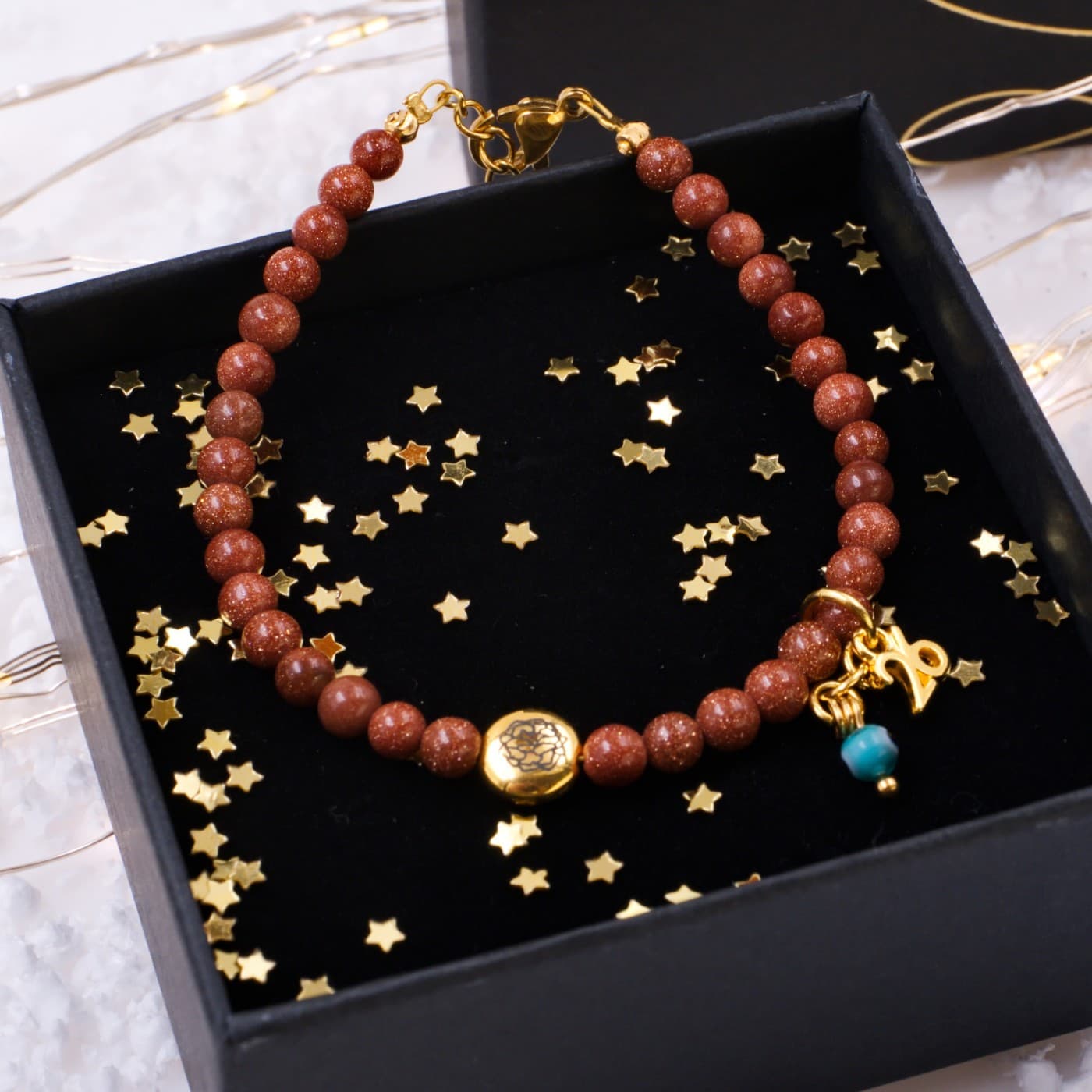 2026 Lucky Bracelet - Goldstone — Pendants & charms from Toolittle