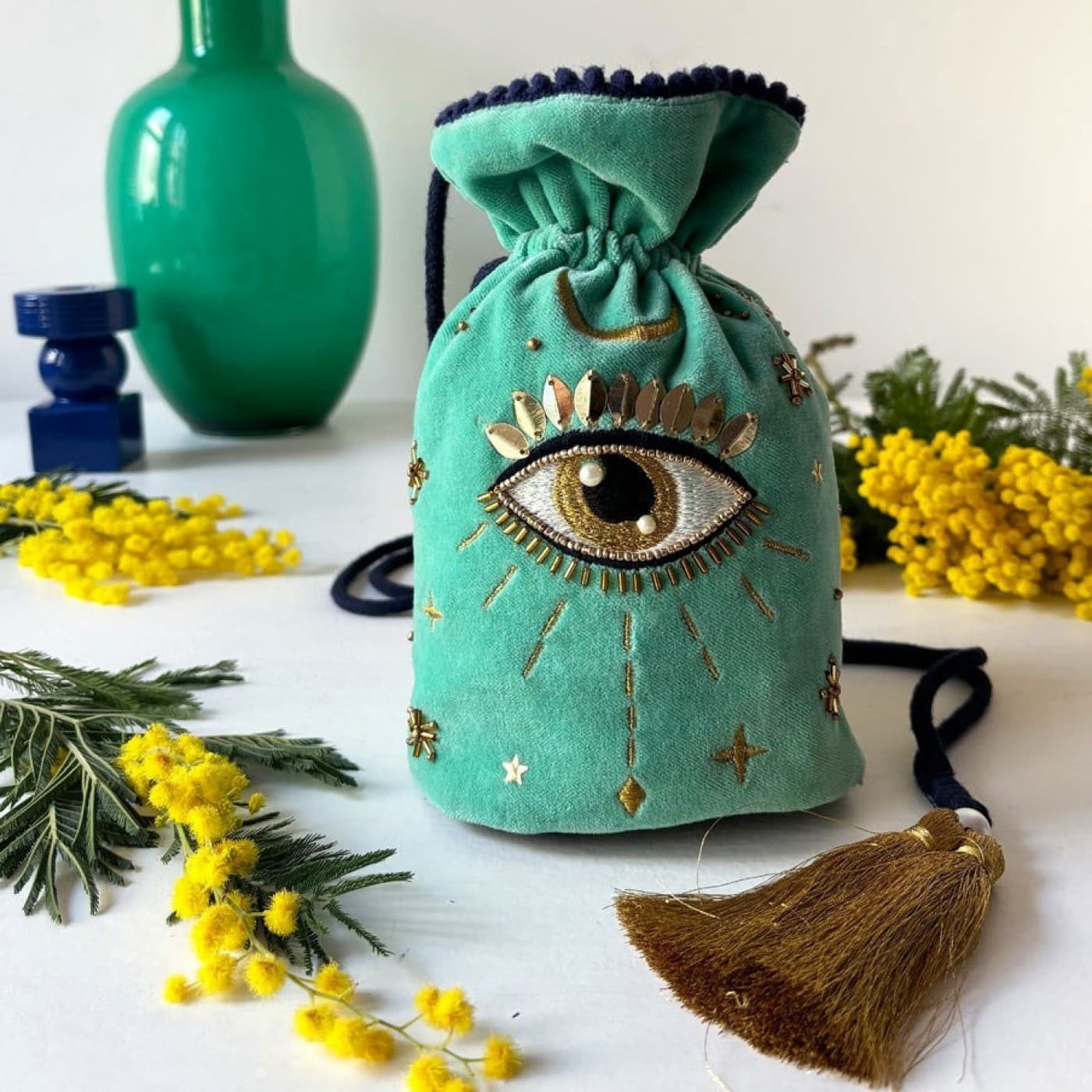 Glimmer Drawstring Pouch — Bags & purses from Toolittle