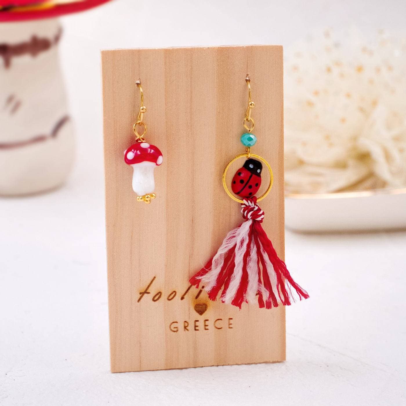 Martakia Spring Earrings — Bracelets from Toolittle