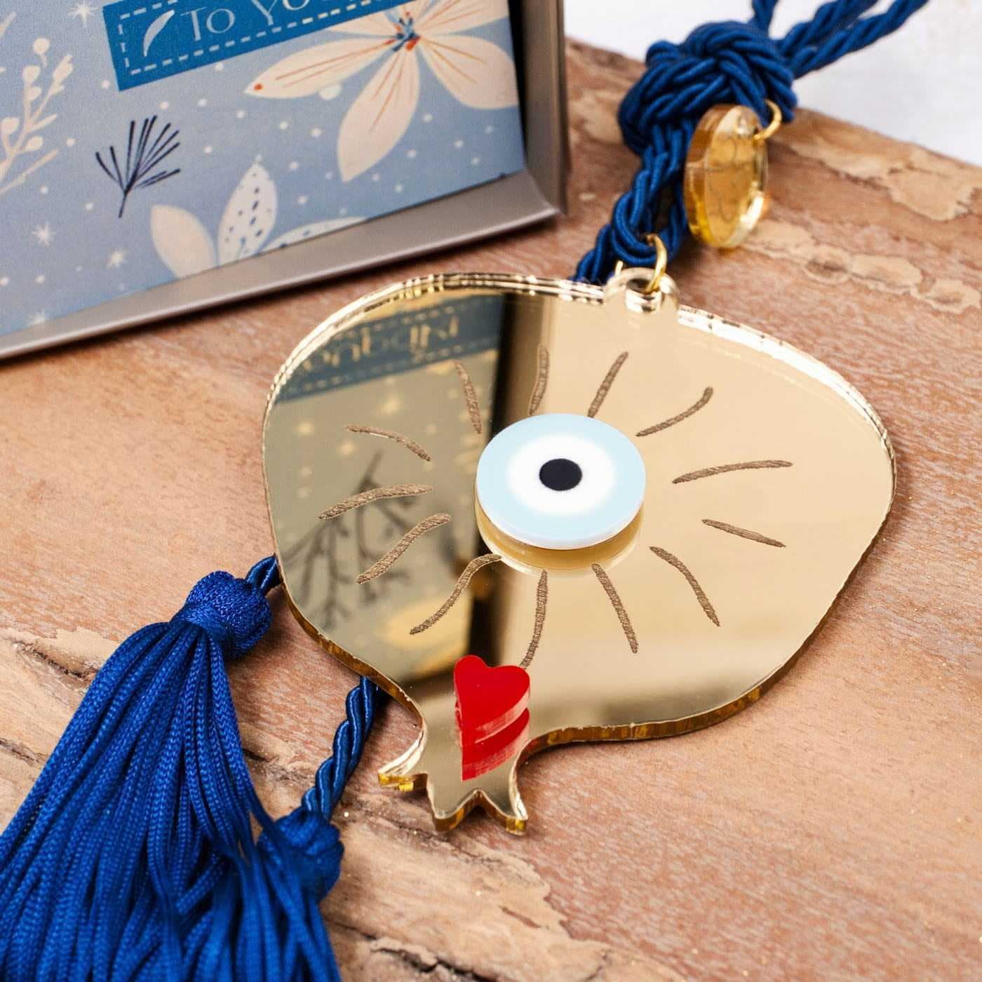 2026 Golden Pomegranate Lucky Charm — Pendants & charms from Toolittle