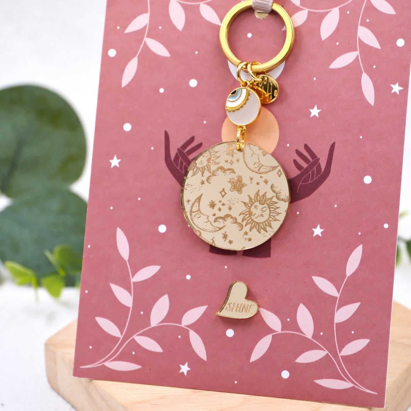 Plexi Celest Summer Keychain — Pendants & charms from Toolittle
