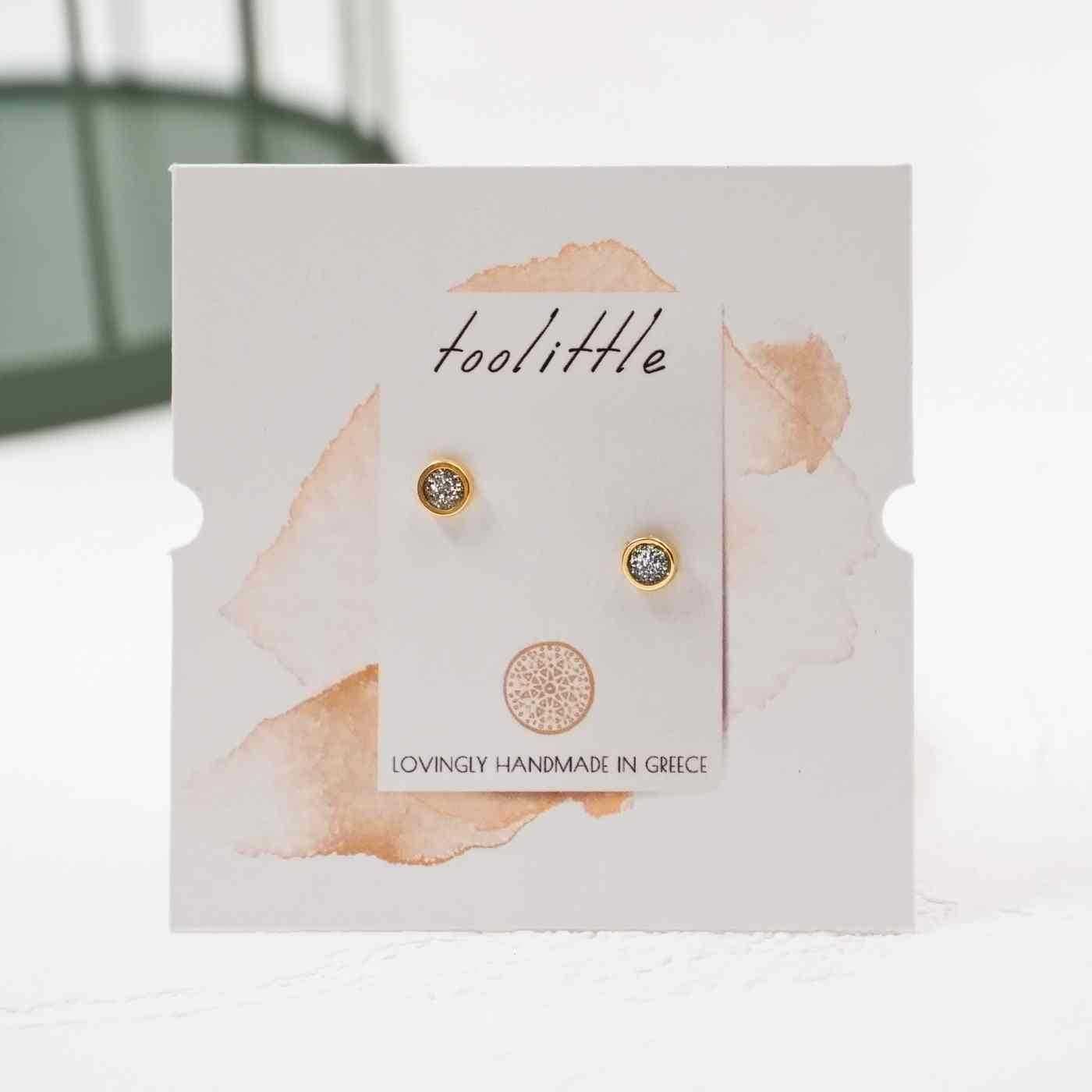 Mini Dots Enamel Earrings — Earrings from Toolittle