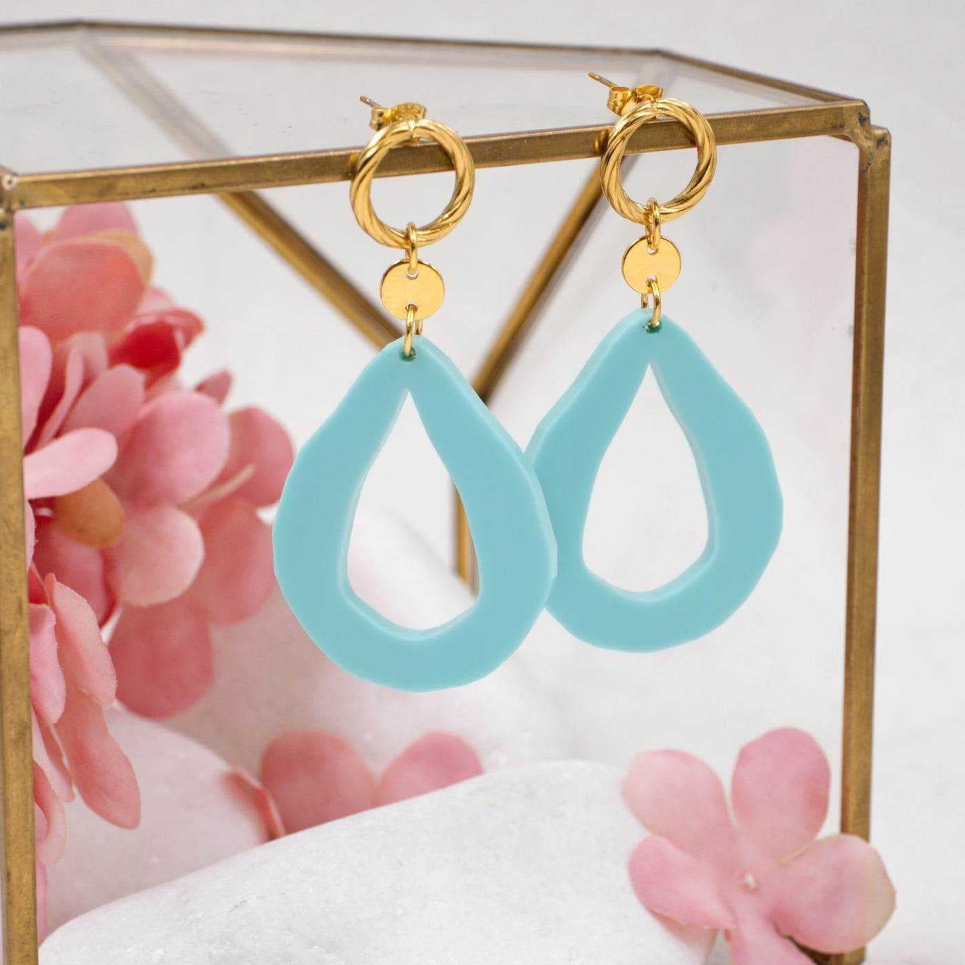 Plexiglass Drop Earrings — Earrings from Toolittle