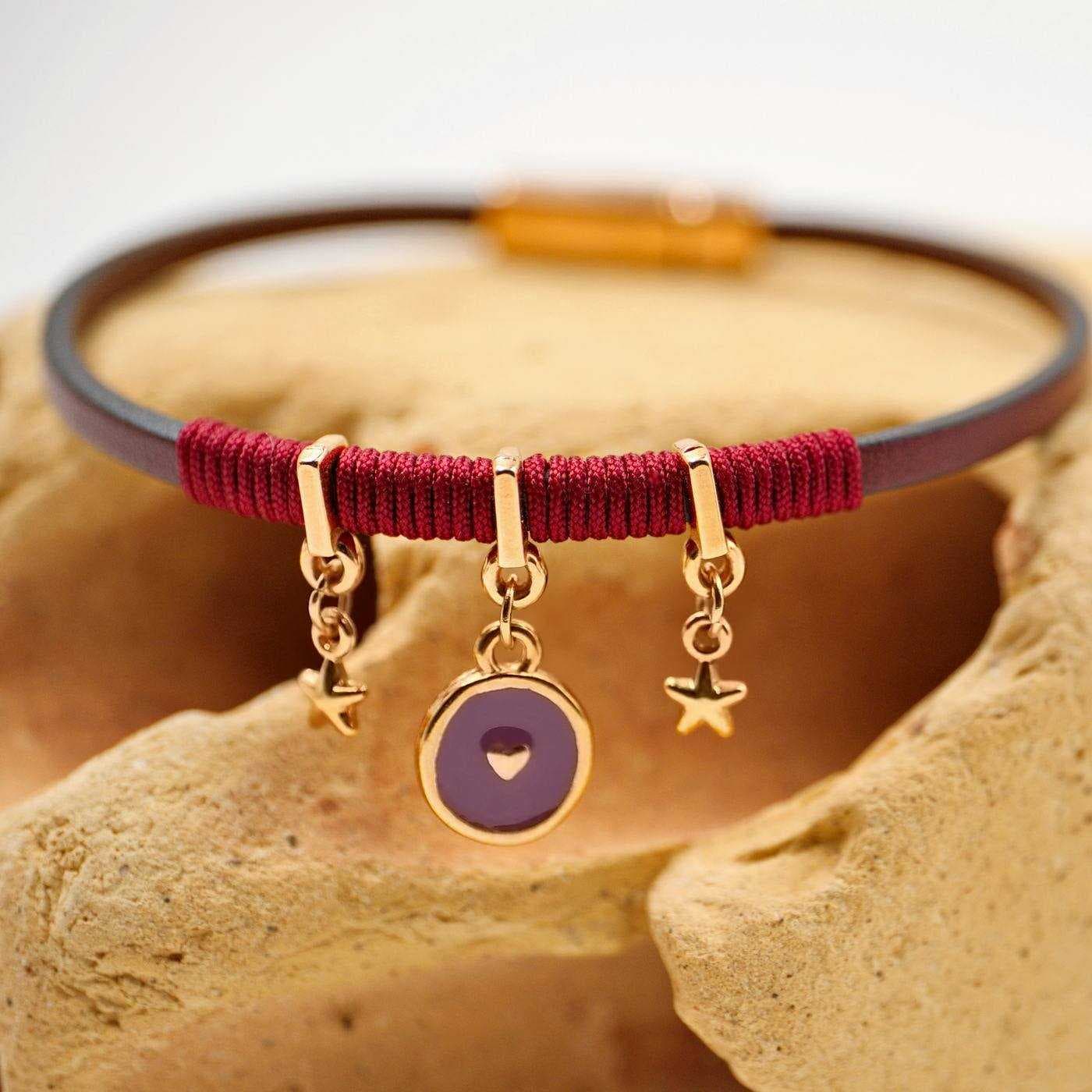 Leather Bracelet Toolittle Stars — Bracelets from Toolittle