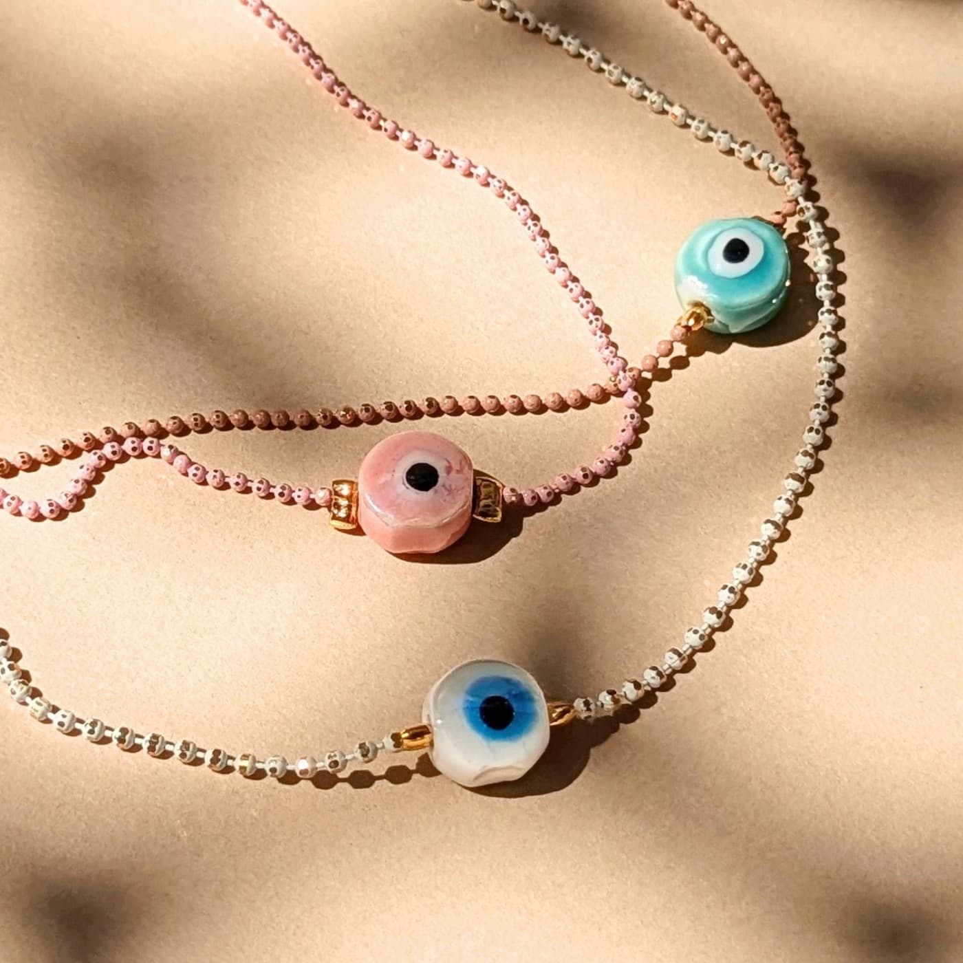 Chain Necklace with Evil Eye — Necklaces from Toolittle