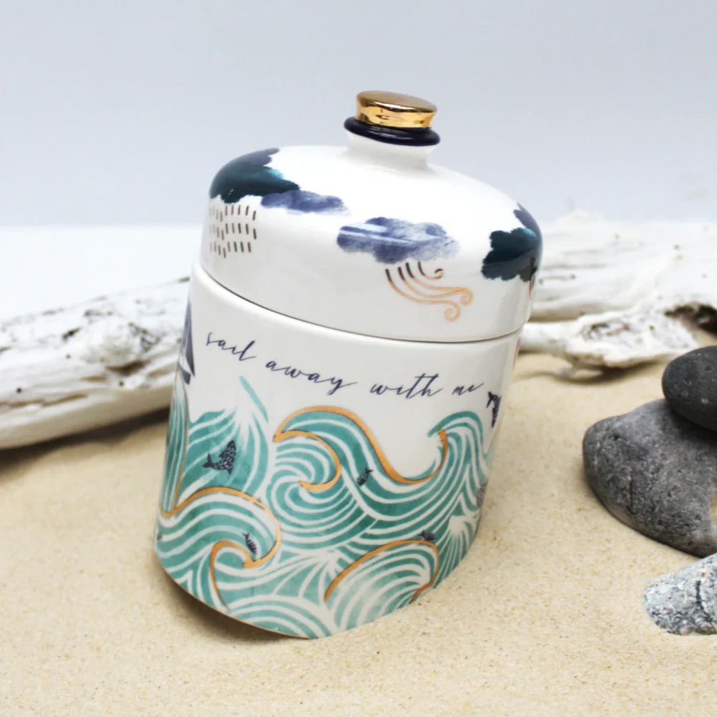 By The Sea Storm Jar — Ceramics & pottery from Toolittle