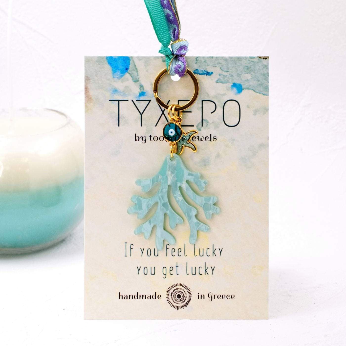 Summer Collection Coral Keychain — Pendants & charms from Toolittle