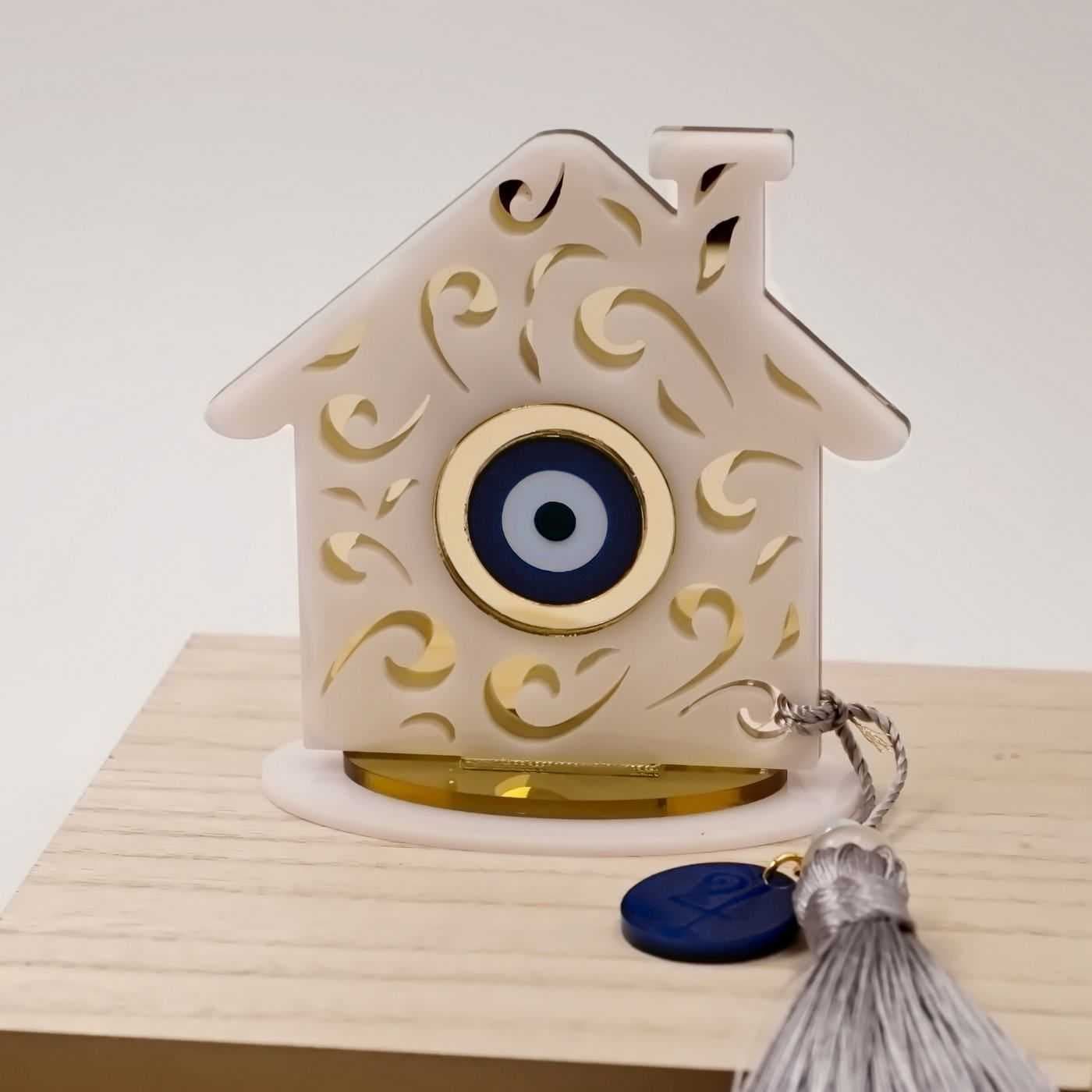 2026 Plexiglass Lucky Charm "House with Evil Eye" — Pendants & charms from Toolittle