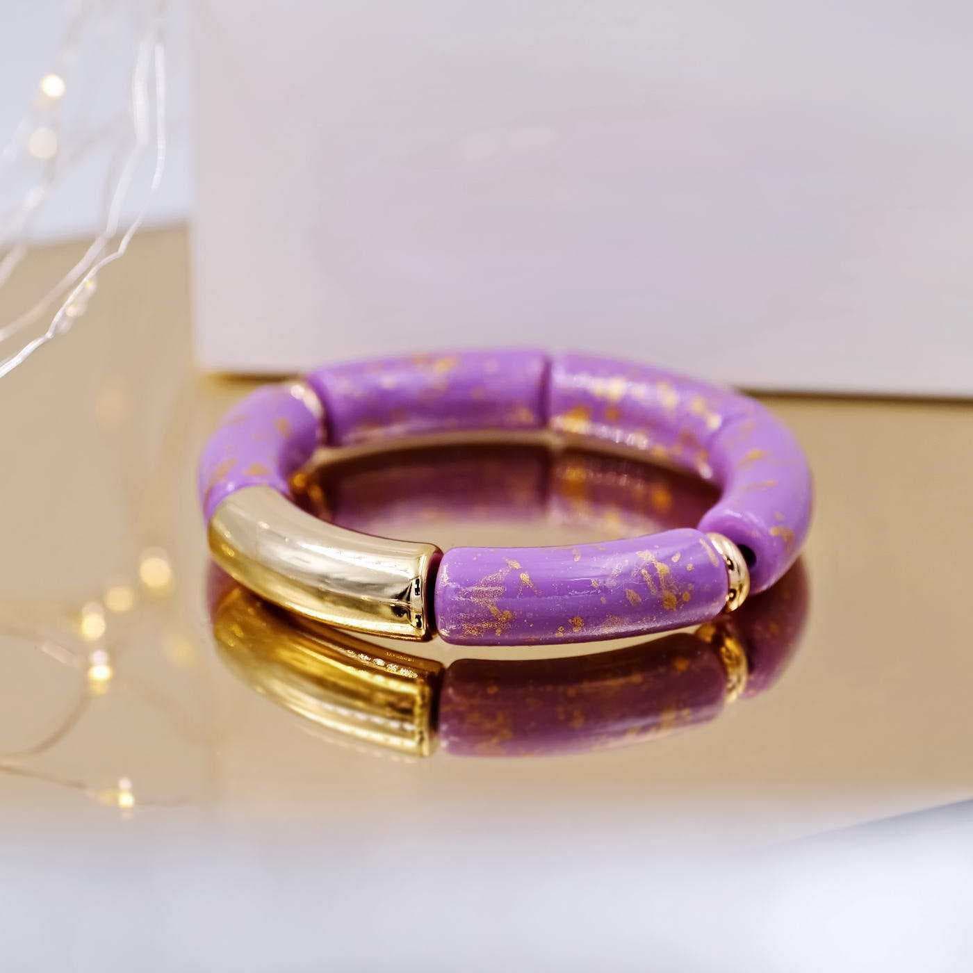 Elastic bracelet Resin beauty — Bracelets from Toolittle