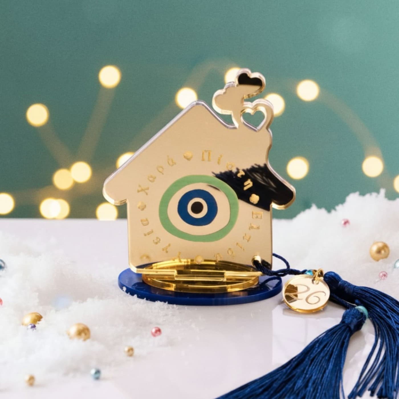 Tabletop 2026 Lucky Charm: House with Eye — Pendants & charms from Toolittle