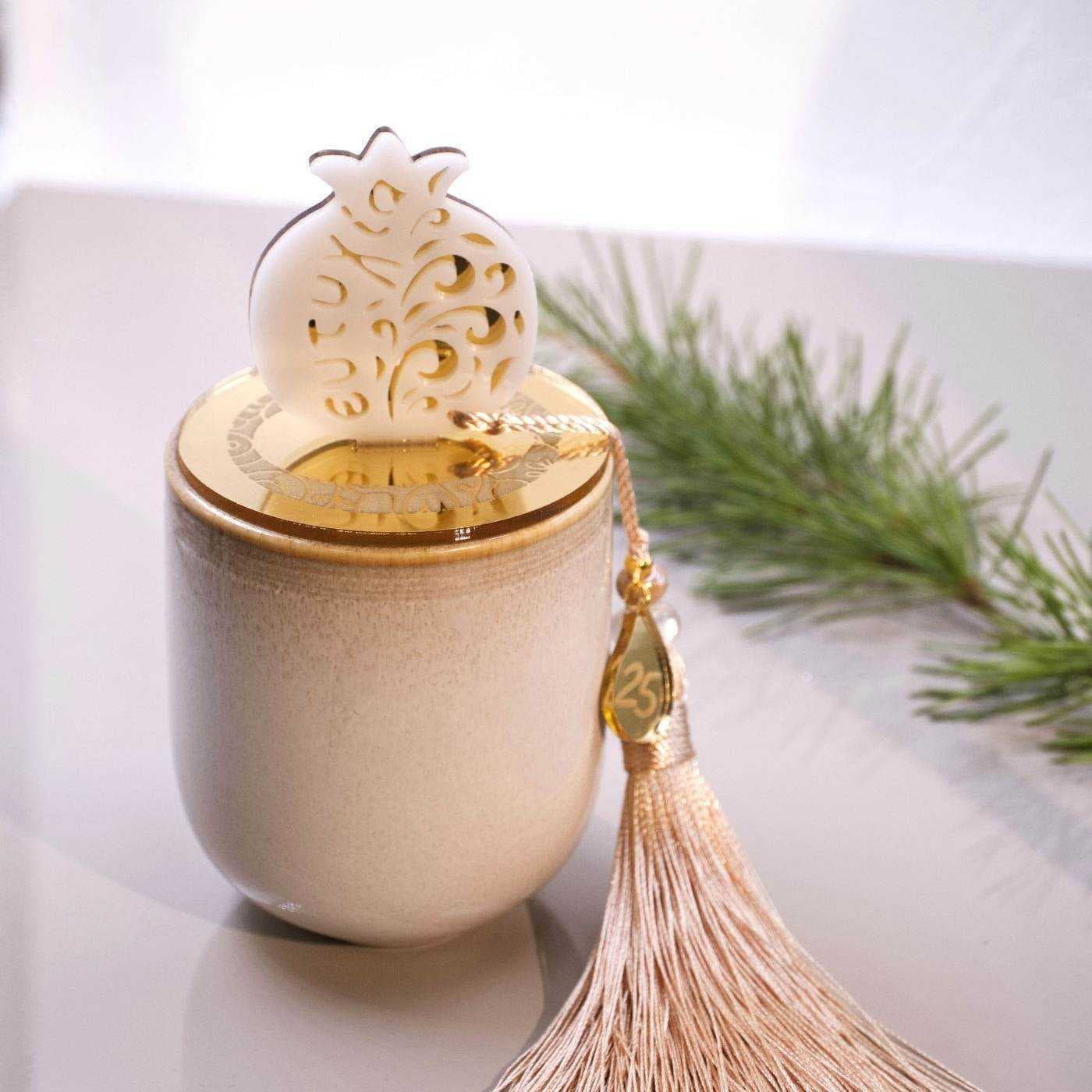 Lucky Pomegranate Scented Candle — Pendants & charms from Toolittle
