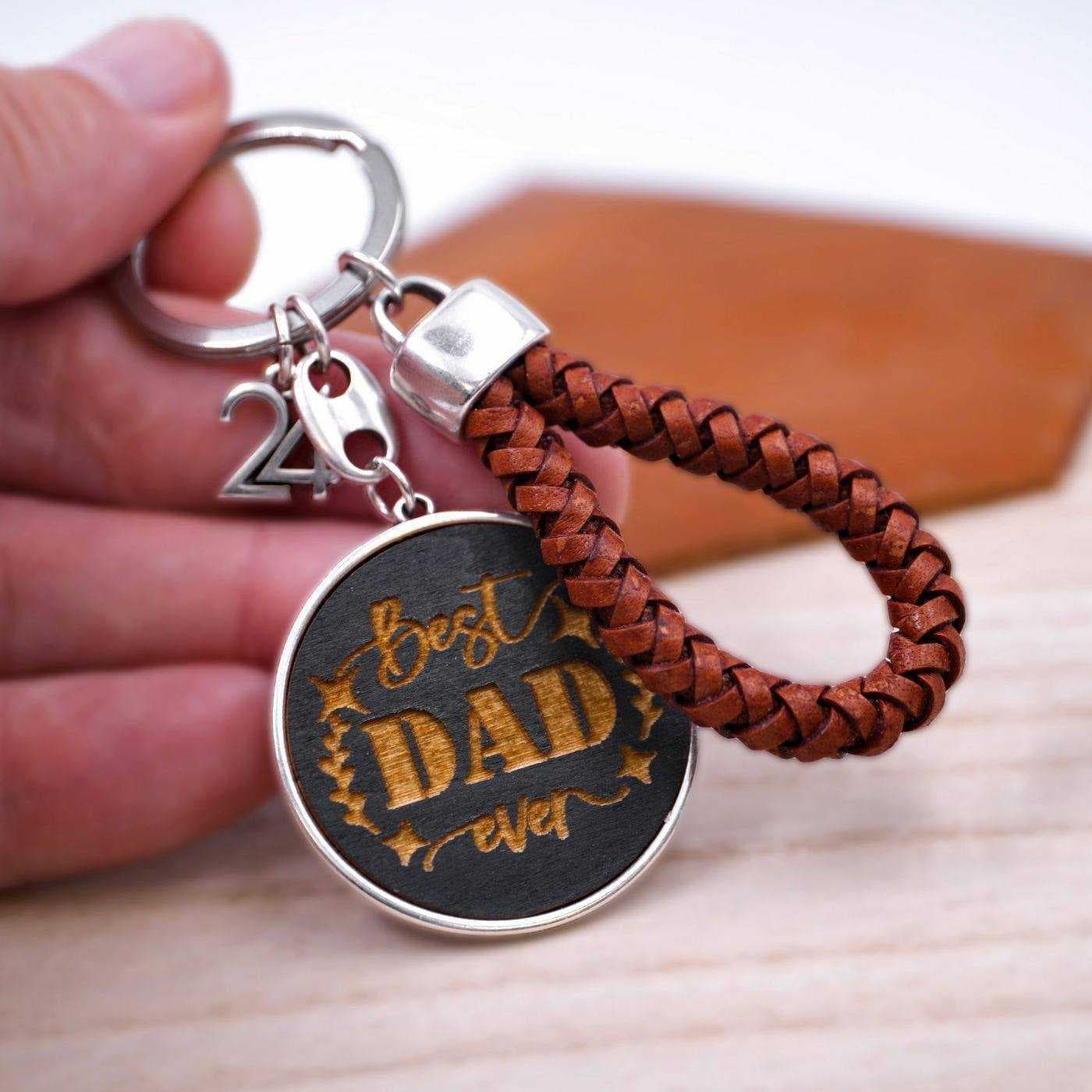 Good luck Keychain Best Dad Ever — Pendants & charms from Toolittle