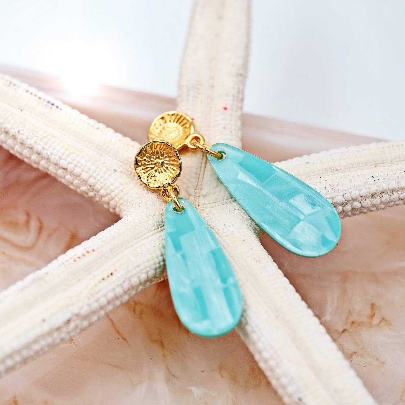 Island Resin Drops earrings — Earrings from Toolittle