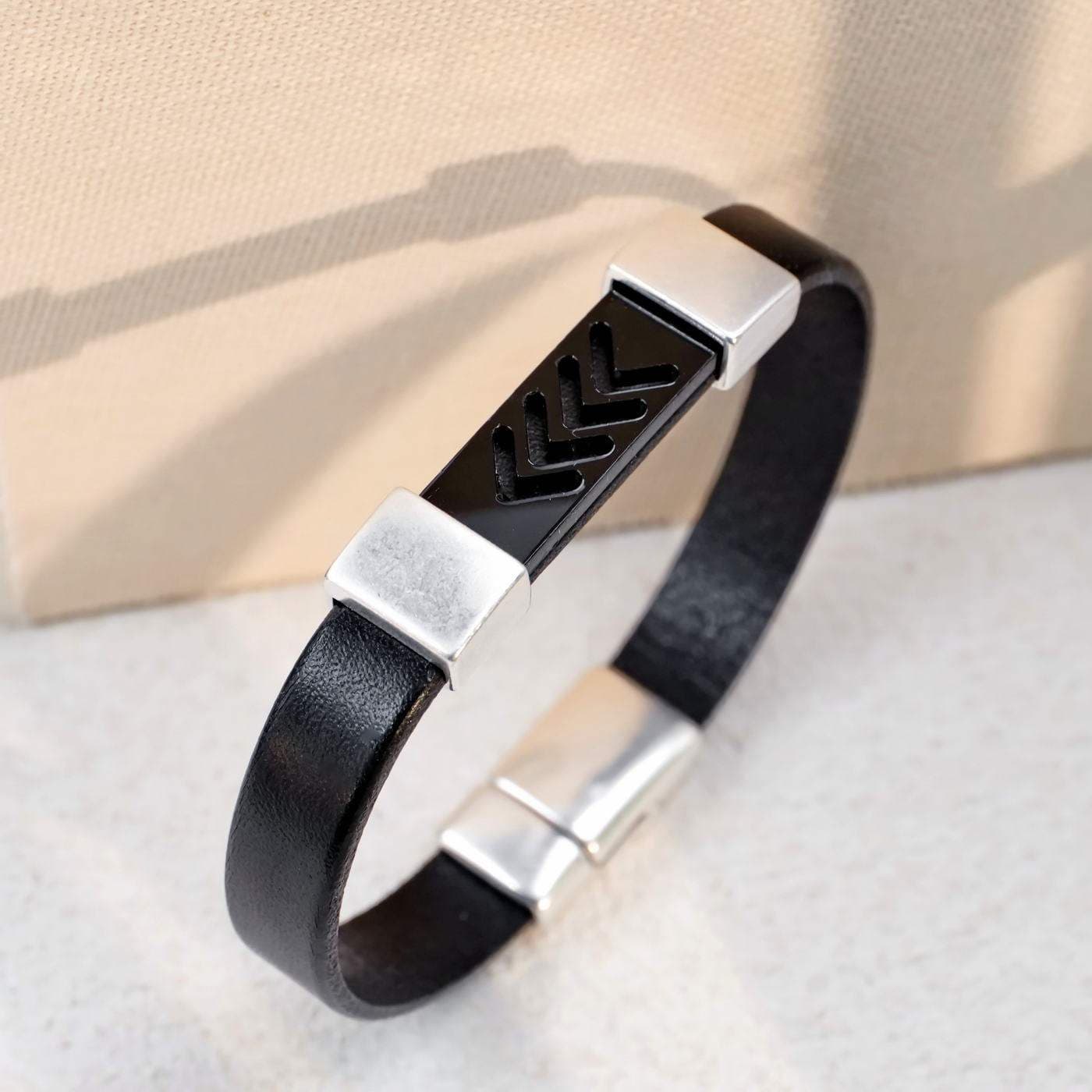 Leather Men's Bracelet — Bracelets from Toolittle