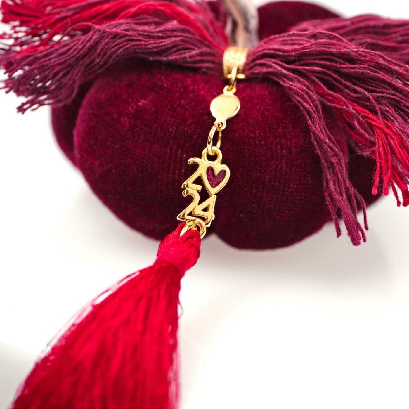 Soft Velvet Lucky Charm Pumpkin — Pendants & charms from Toolittle