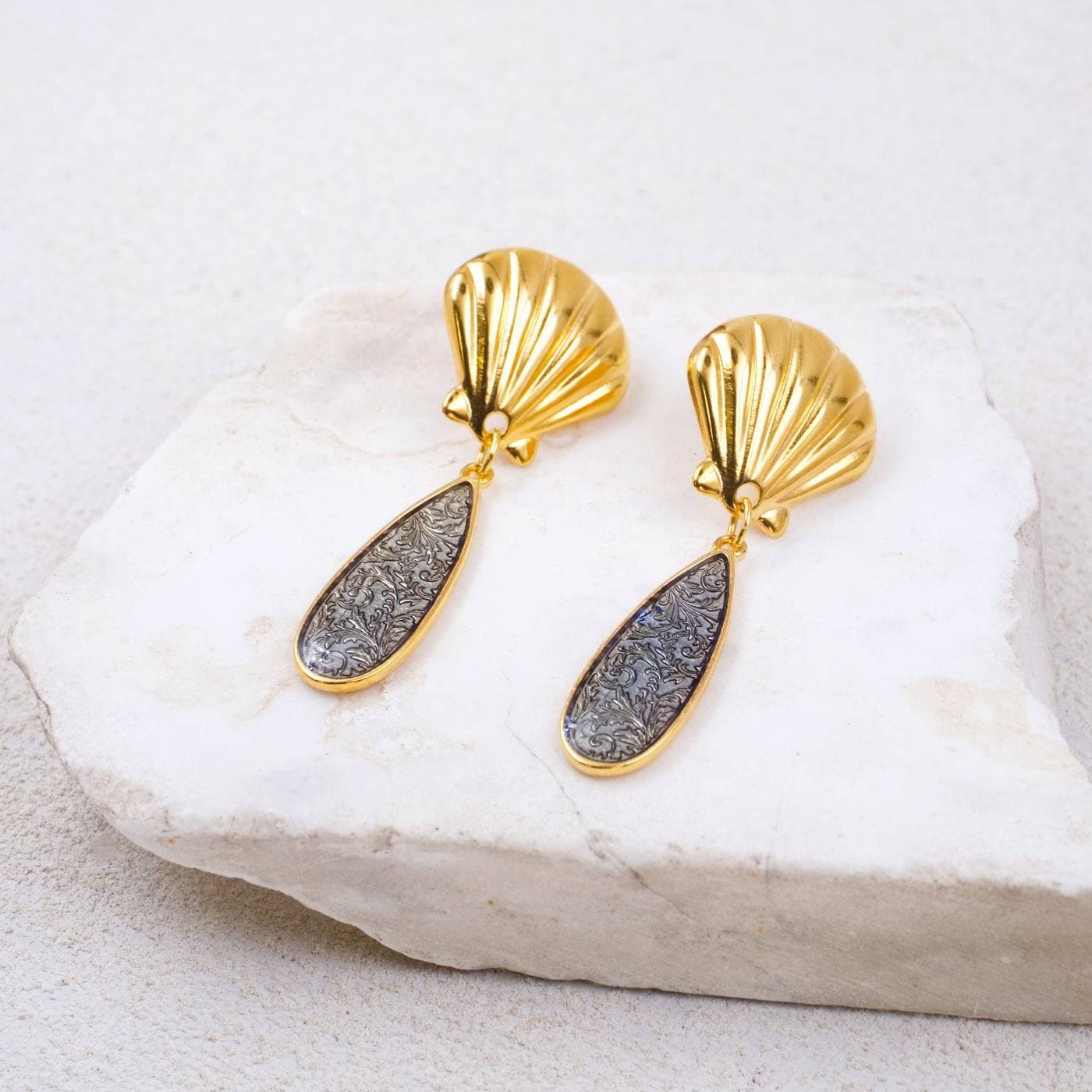 Shell Drop Earrings — Earrings from Toolittle