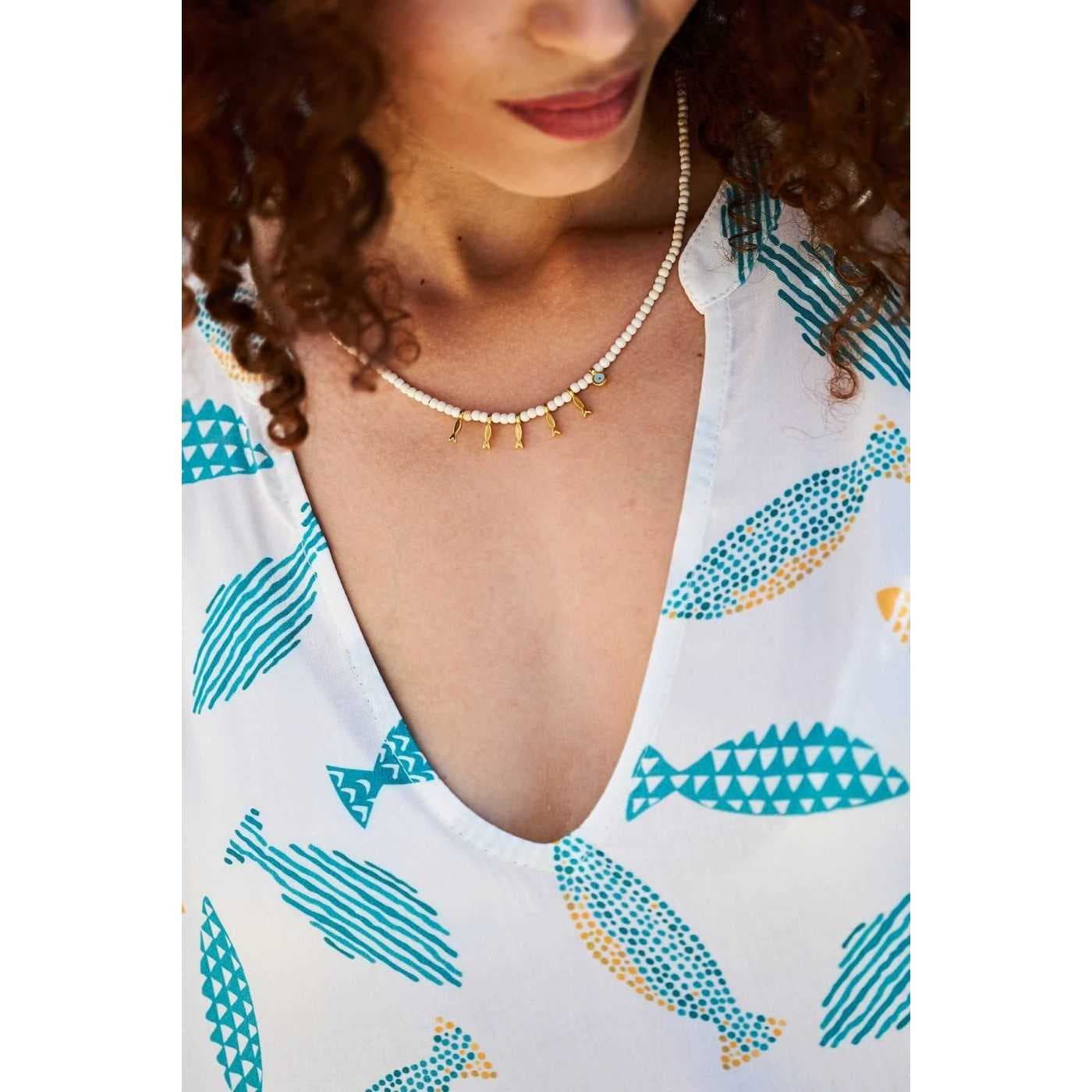 School of Fish Short Necklace — Necklaces from Toolittle