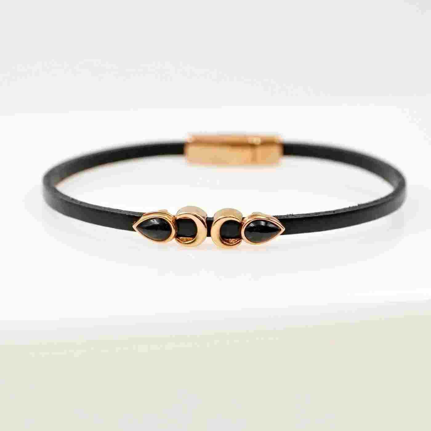 Leather Bracelet Toolittle Drops — Bracelets from Toolittle