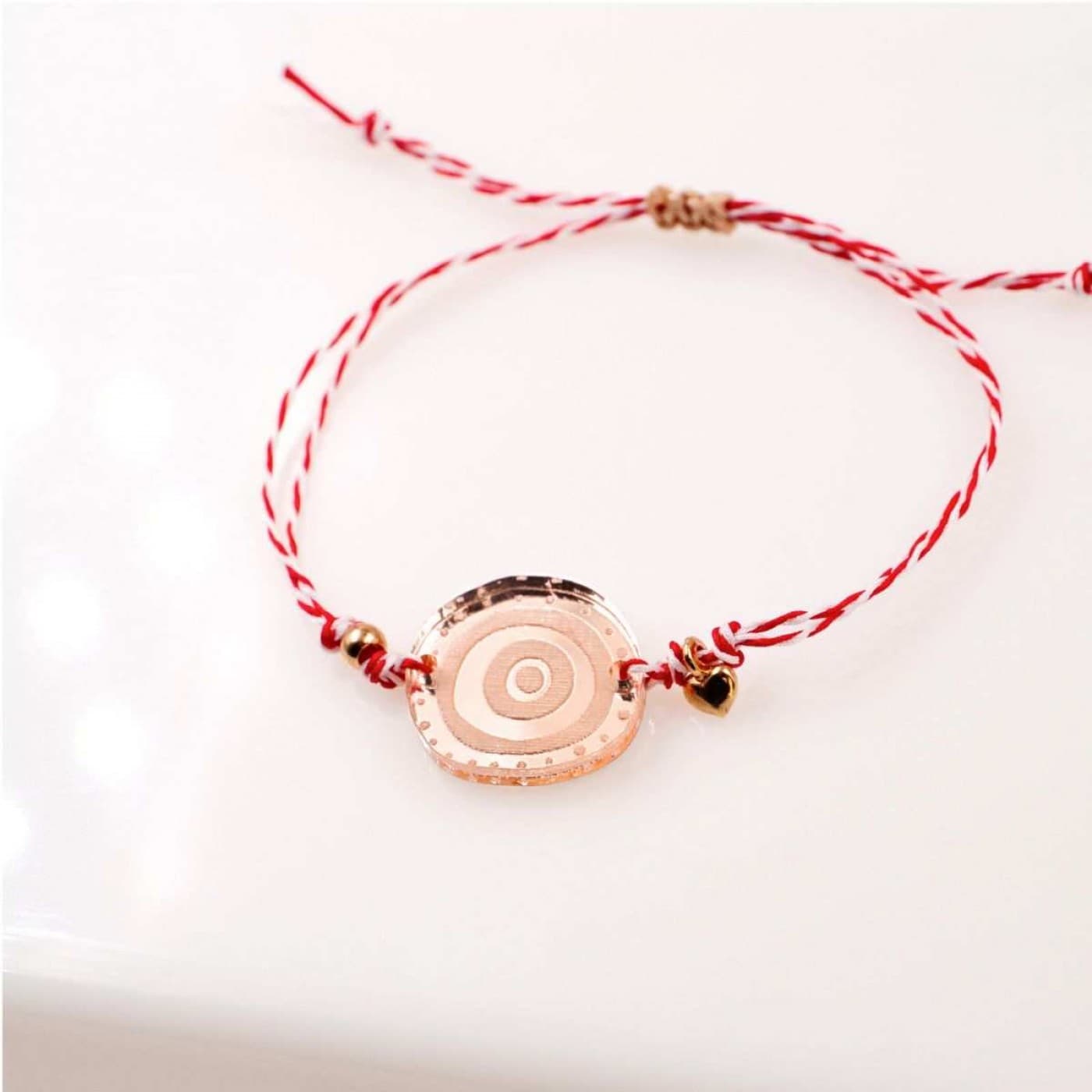 Women’s Martaki Bracelet: Plexiglass Evil Eye — Bracelets from Toolittle