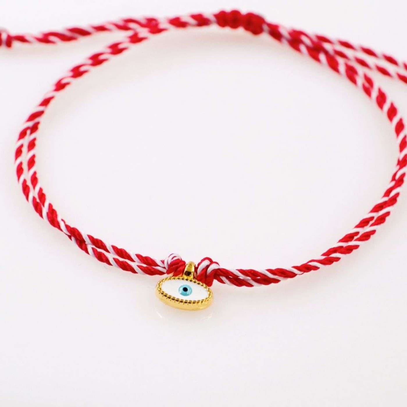 Women’s Martaki Bracelet | Enamelled Evil Eye — Bracelets from Toolittle
