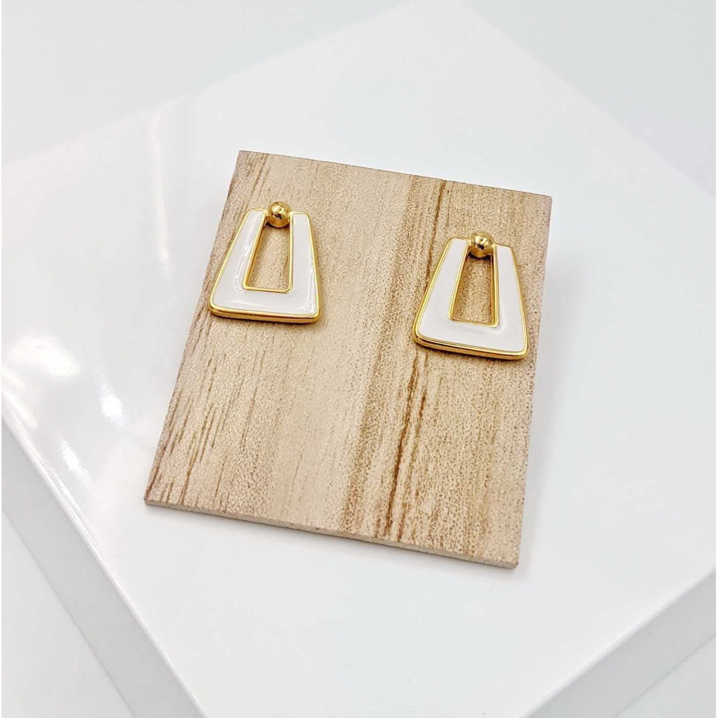 Mi Gio Enamel Earrings — Earrings from Toolittle