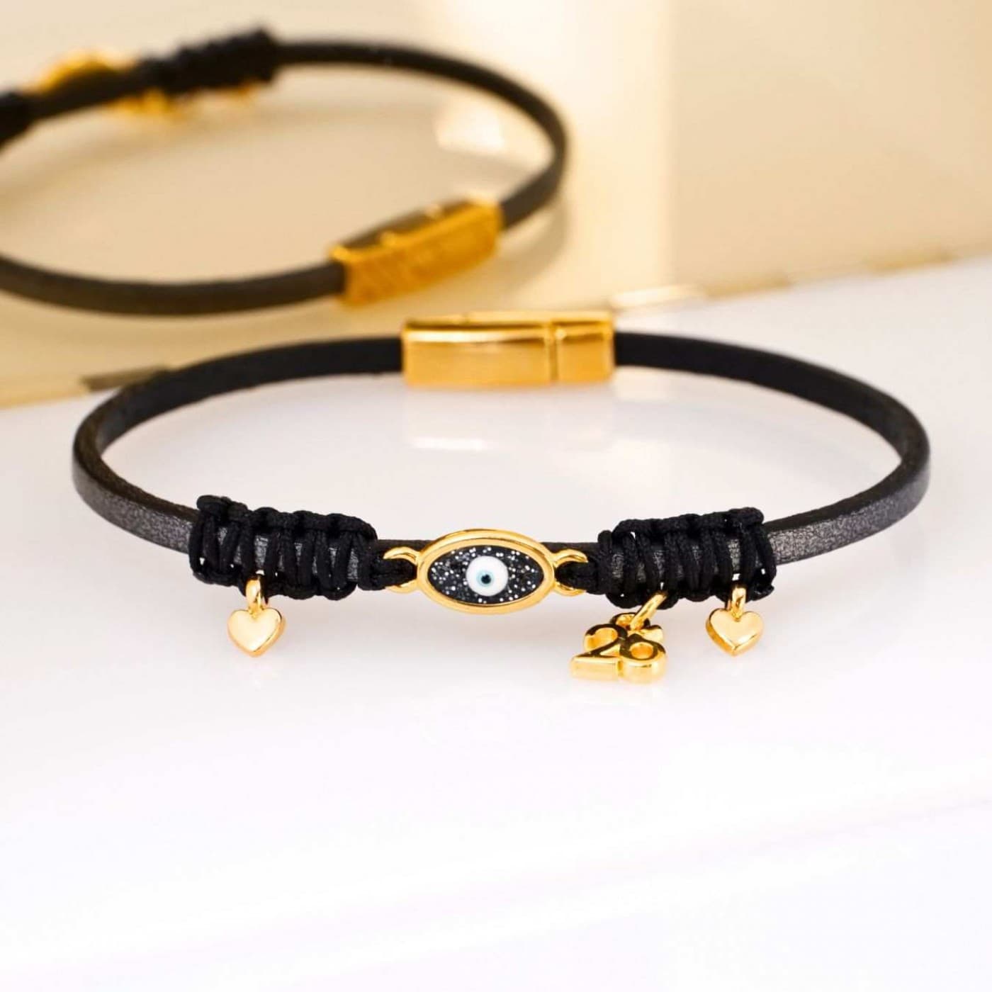 Lucky Bracelet 2026 – Evil Eye & Enamel — Pendants & charms from Toolittle