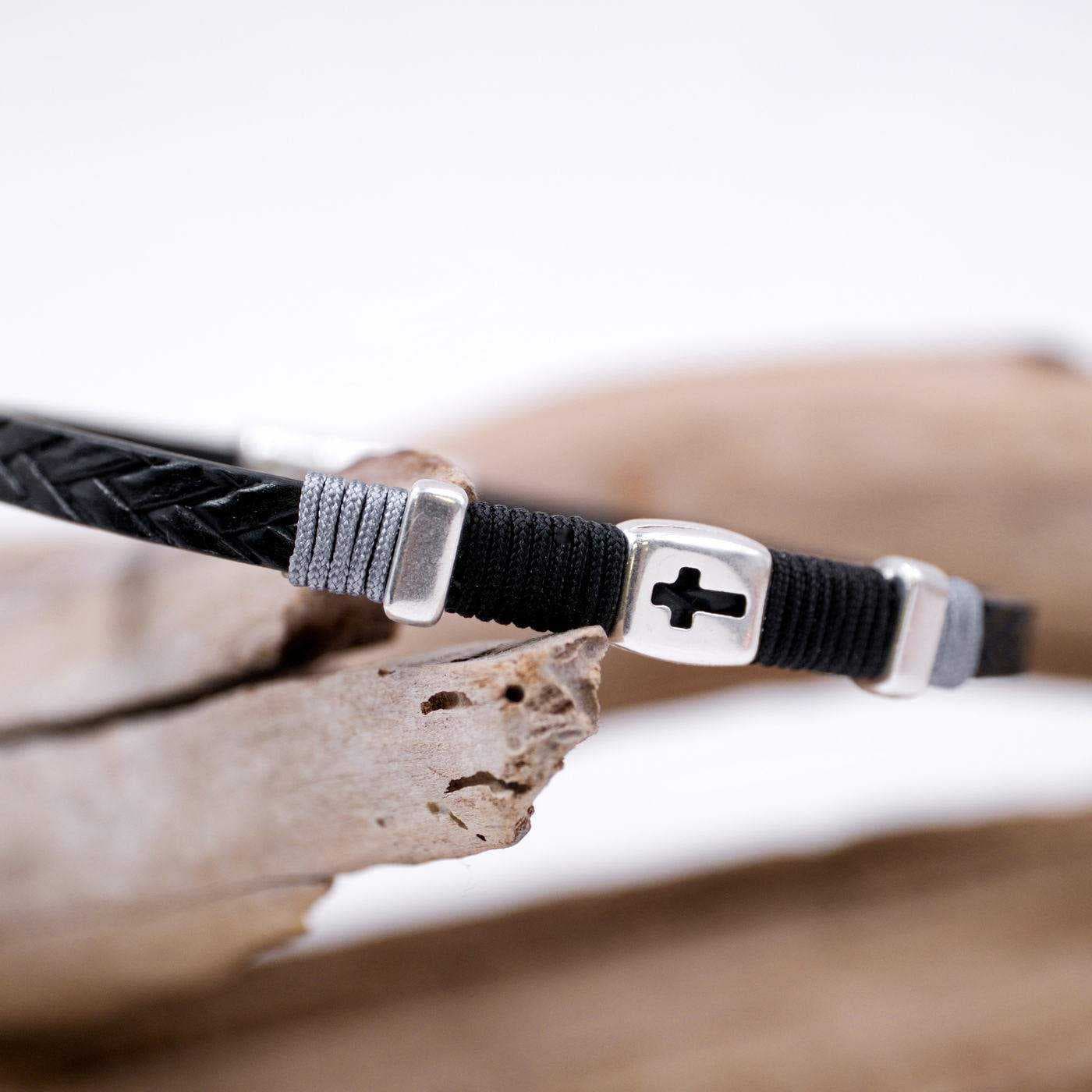 Believer PU Leather Men's Bracelet — Bracelets from Toolittle