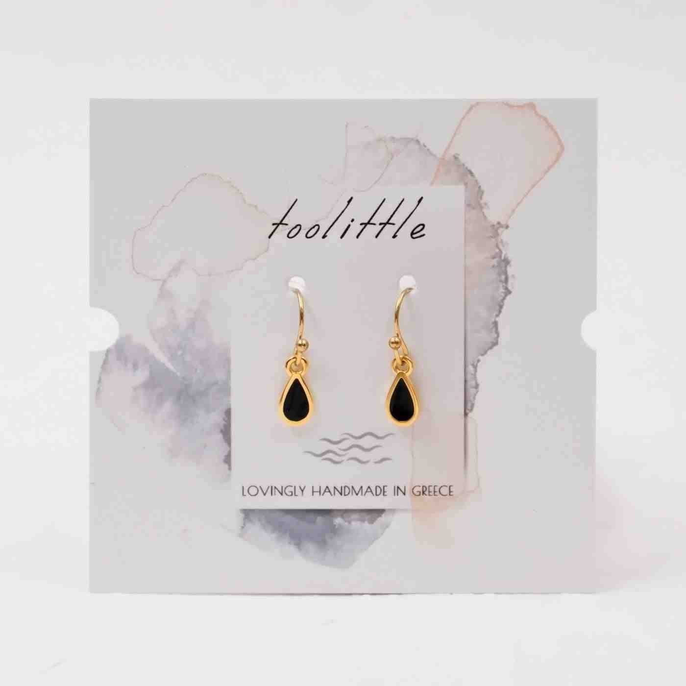 Earrings with Enamel — Earrings from Toolittle