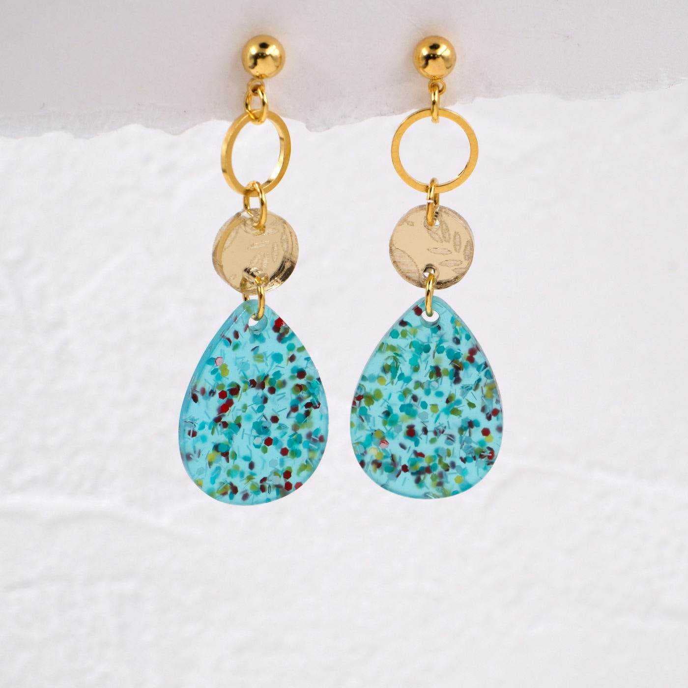 Plexiglass Drop Earrings — Earrings from Toolittle
