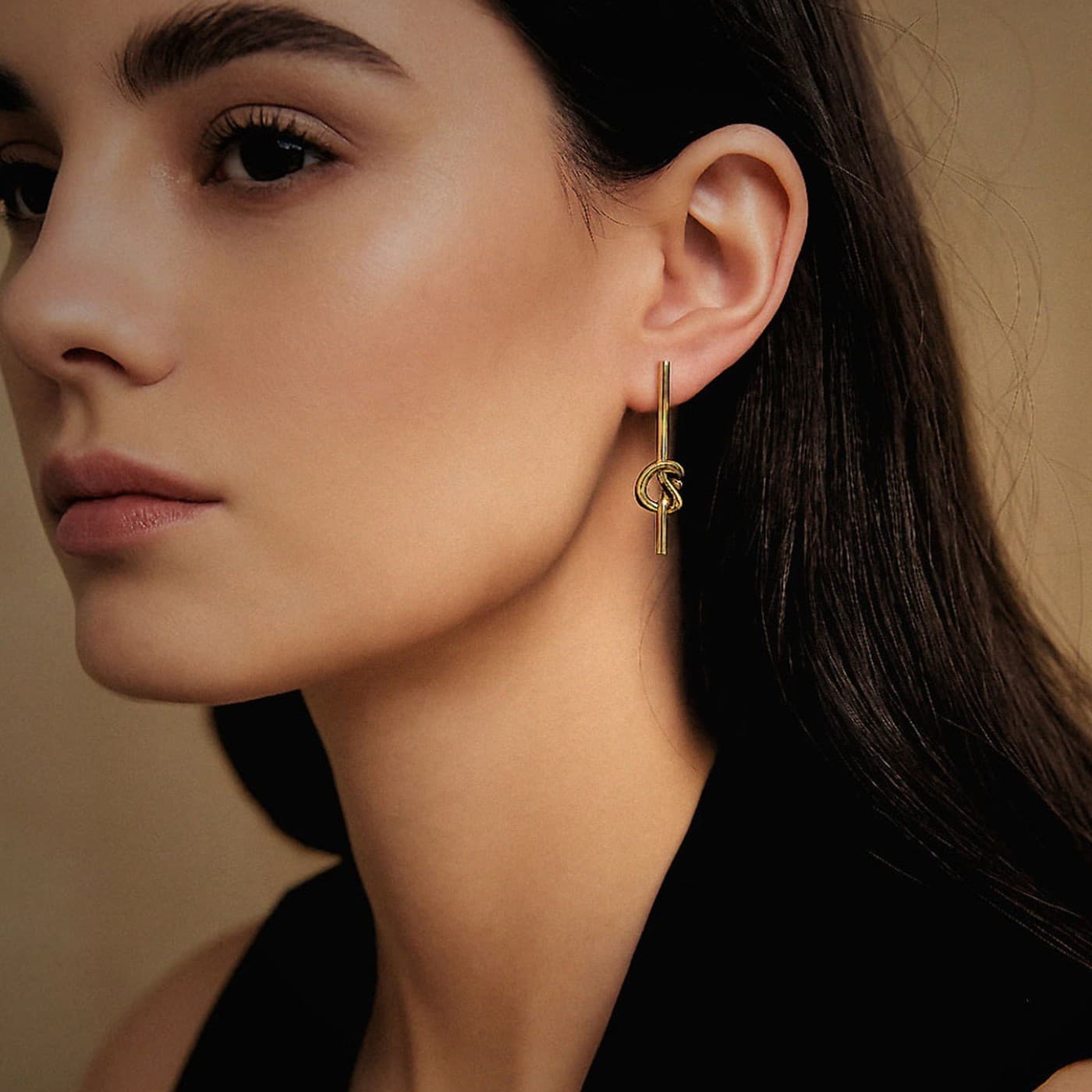 Stainless Steel Knot Earrings — Earrings from Toolittle